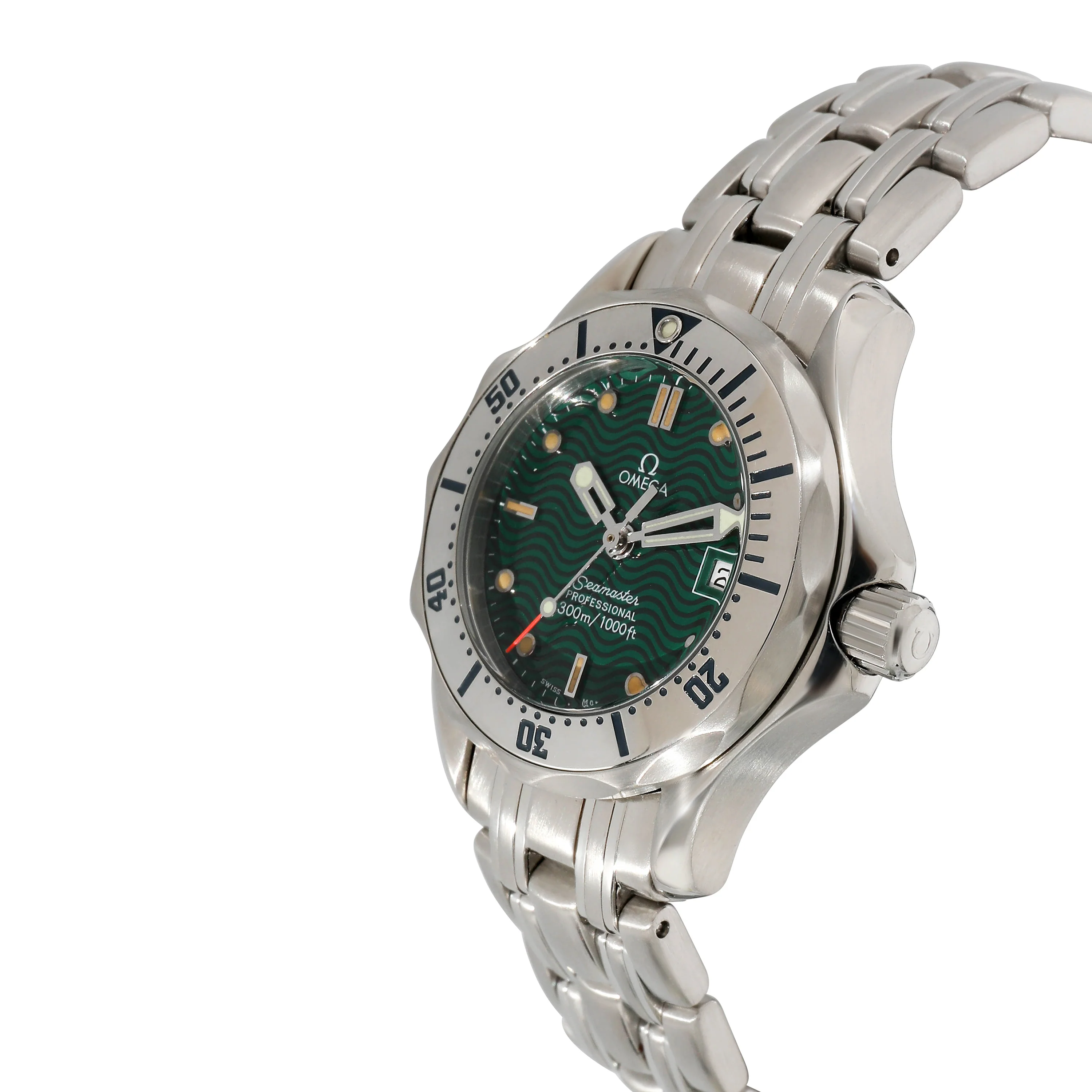 Omega Seamaster Jacques Mayol 2553.41 Womens Watch in Stainless Steel - Image 3