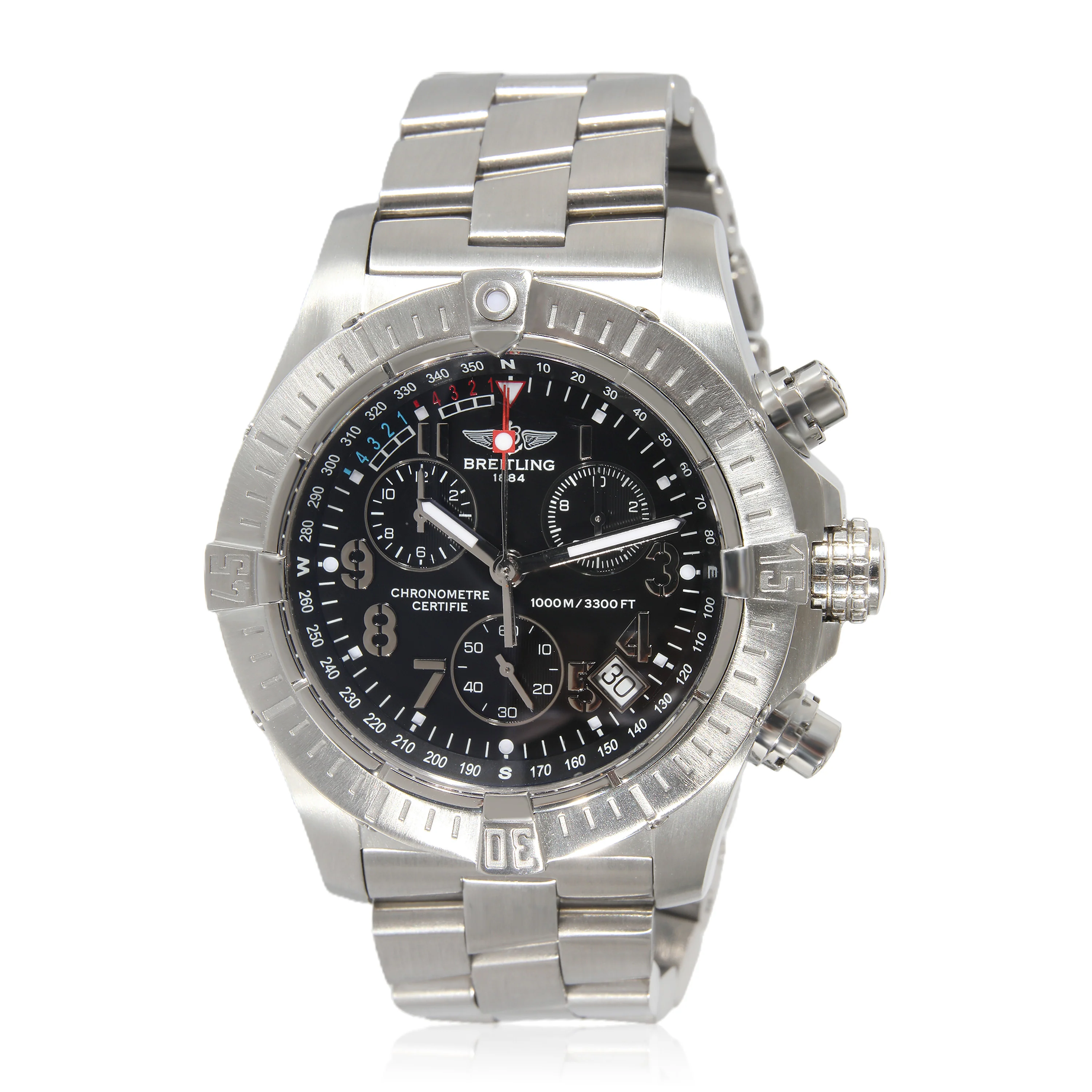 Breitling Avenger Seawolf A73390 Mens Watch in Stainless Steel - Image 5