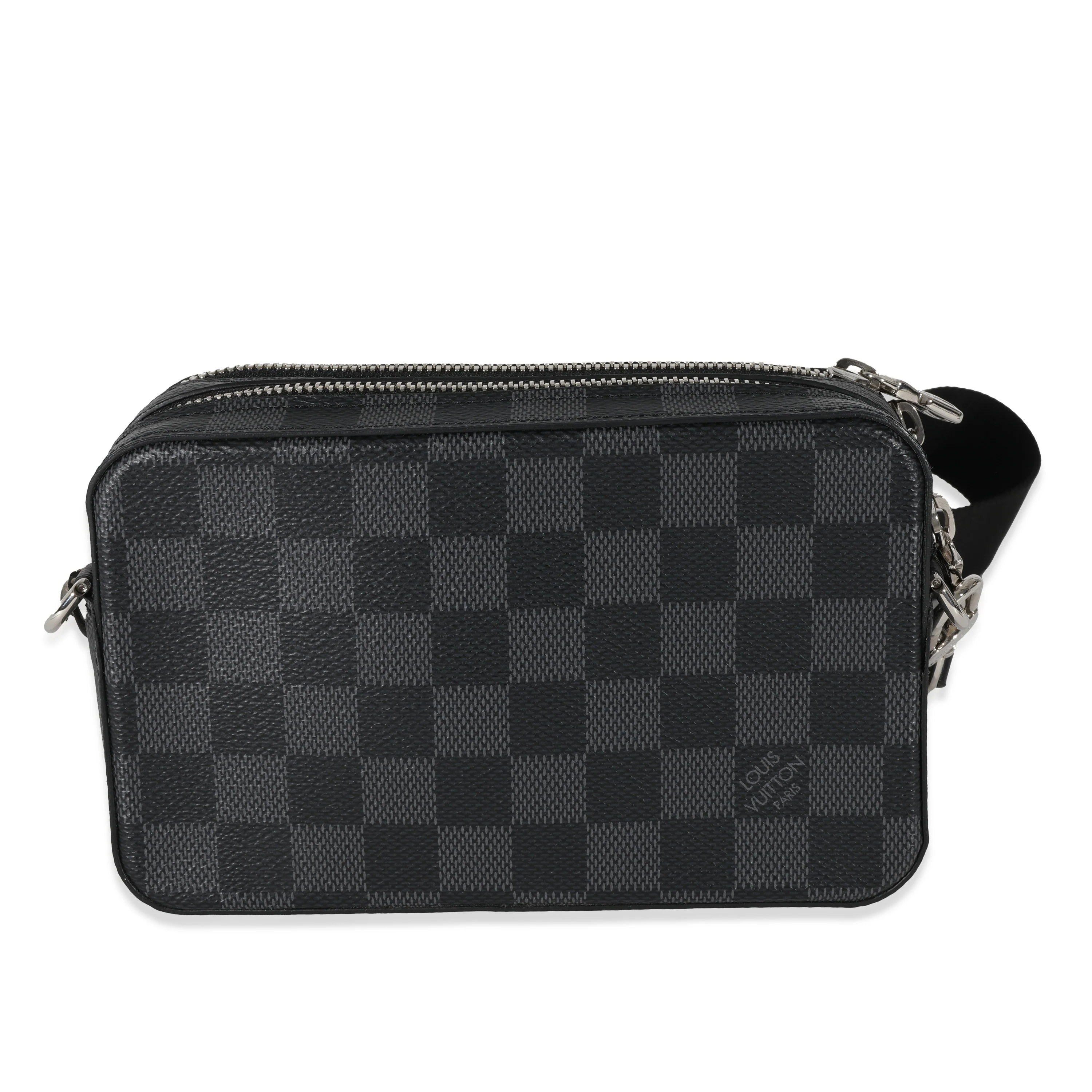 Louis Vuitton Damier Graphite Canvas Alpha Wearable Wallet - Image 3