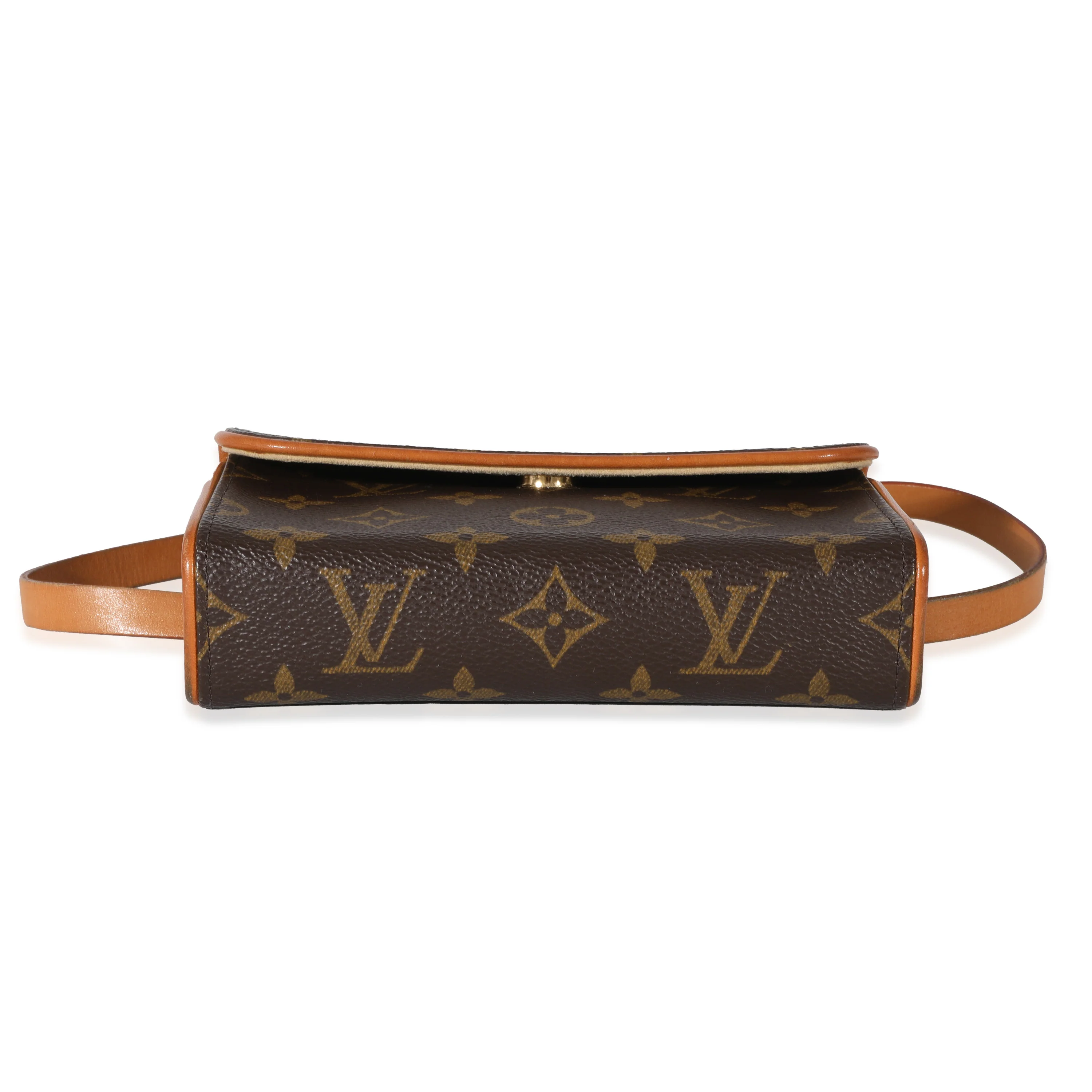 Louis Vuitton Vintage Monogram Canvas Pochette Florentine Waist Bag - Image 5
