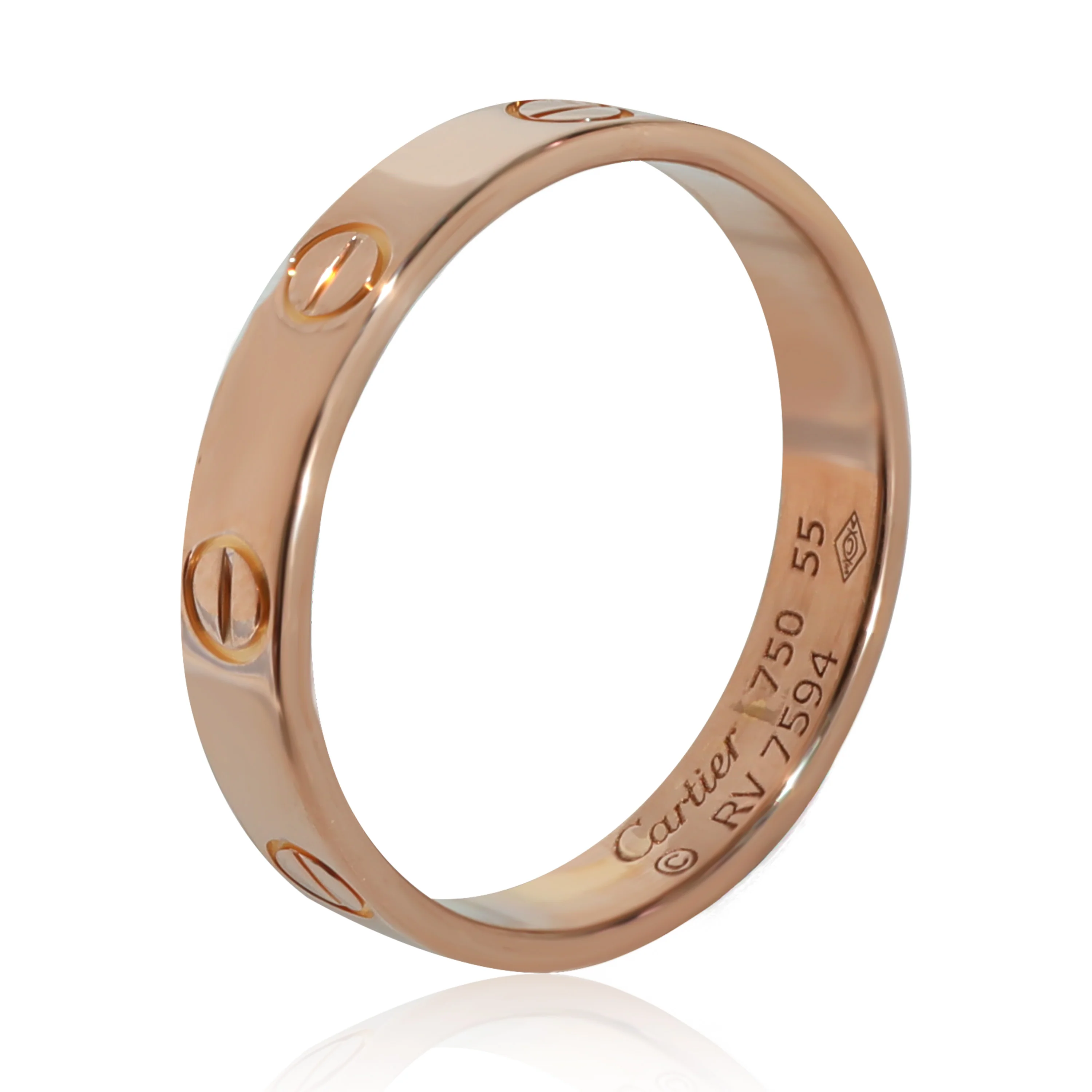 Cartier Love Wedding Band in 18k Rose Gold - Image 5
