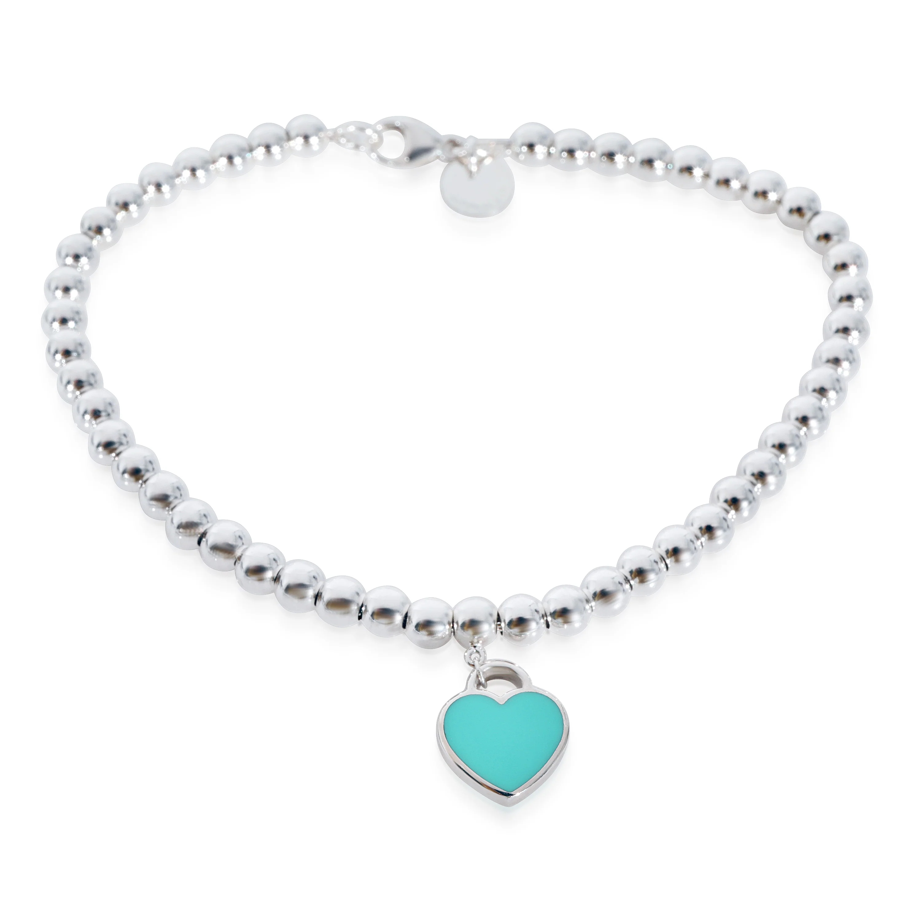 Tiffany & Co. Return To Tiffany Bead Bracelet in Sterling Silver 0.01 CTW