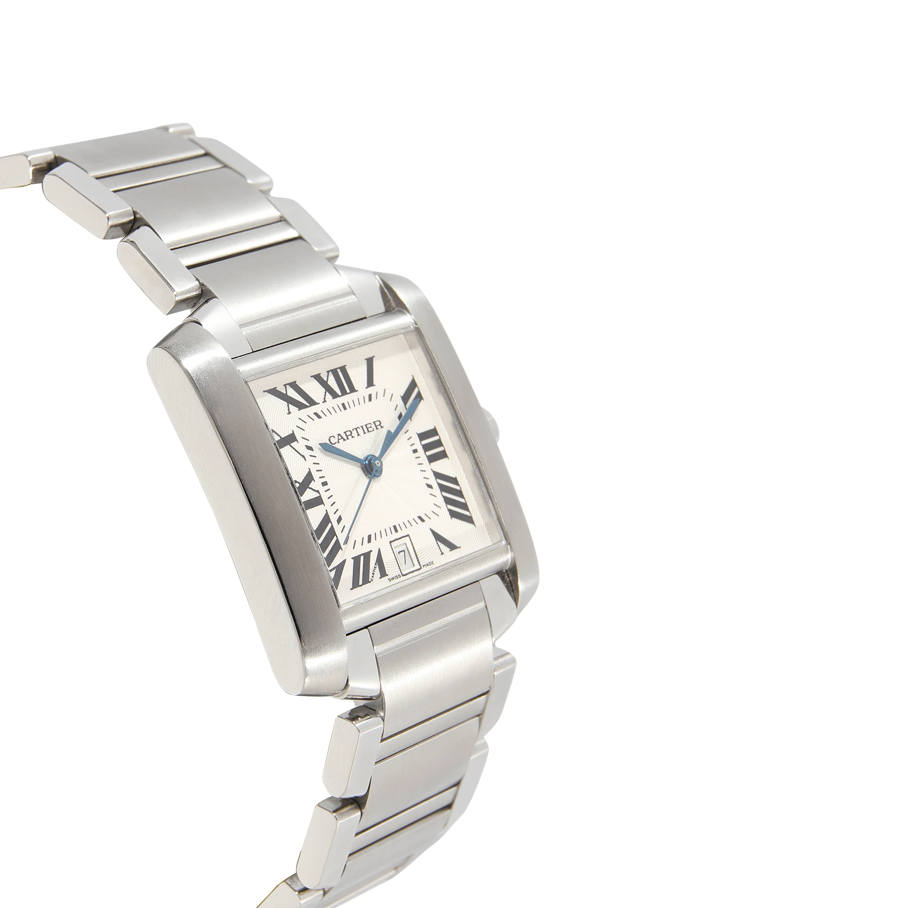 Cartier Tank Francaise W51002Q3 Unisex Watch in Stainless Steel - Image 2