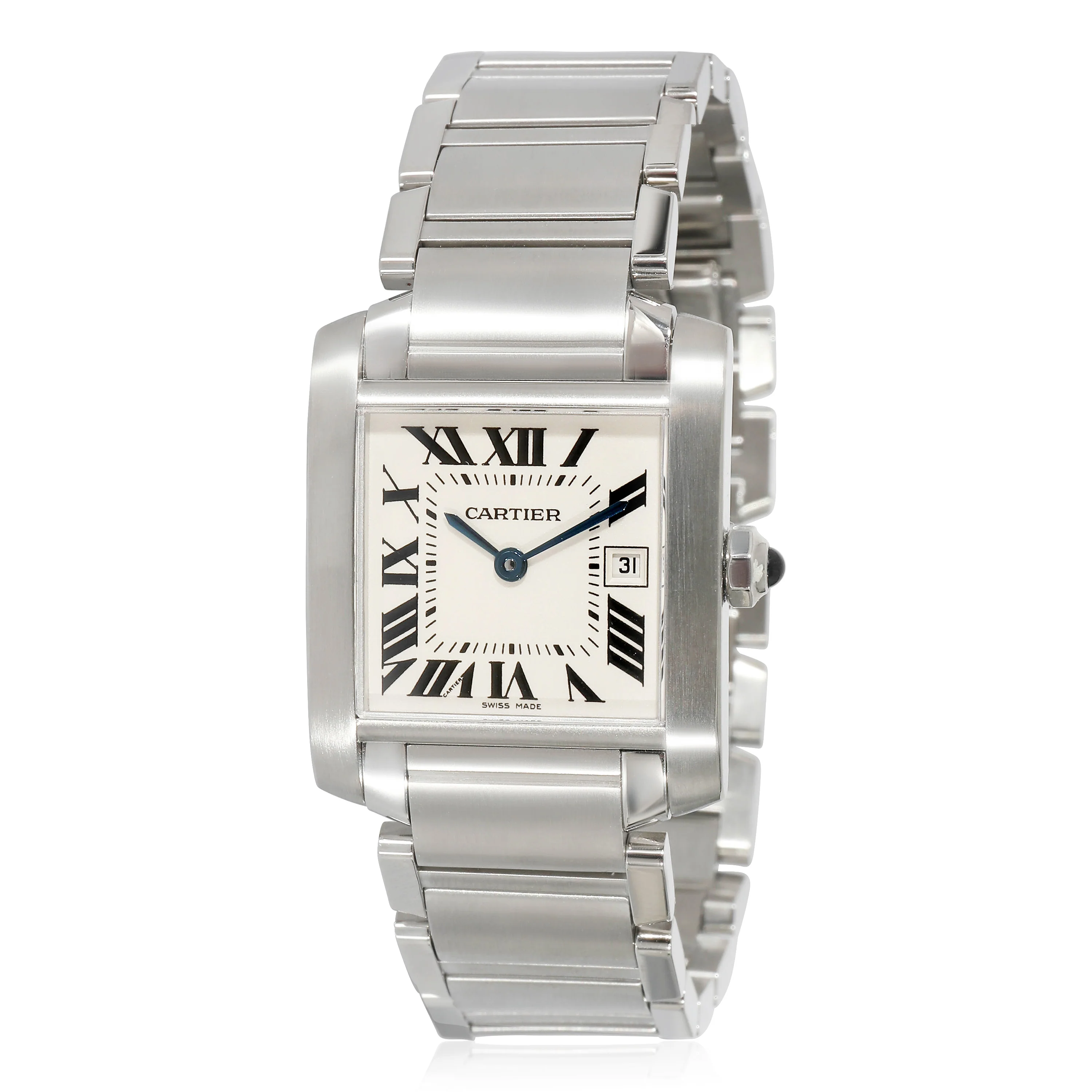Cartier Tank Francaise W51011Q3 Unisex Watch in  Stainless Steel