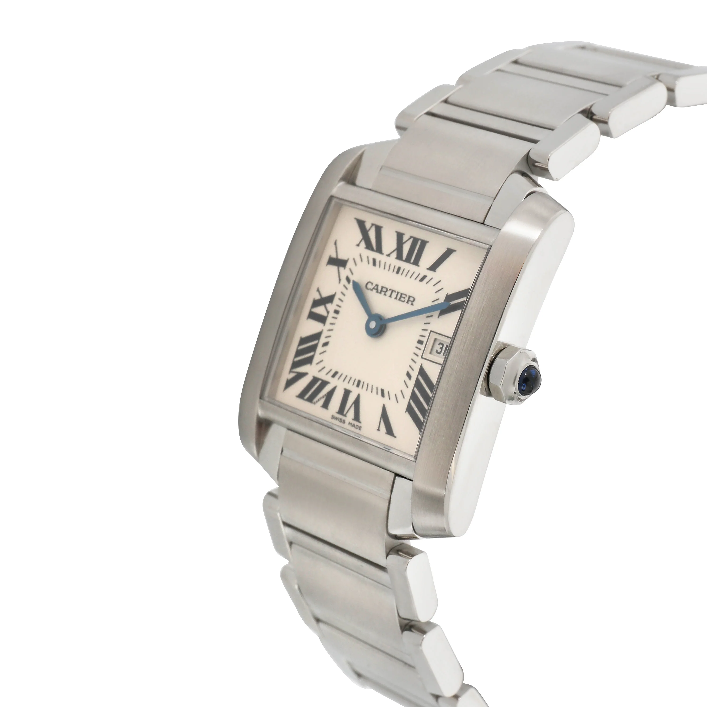 Cartier Tank Francaise W51011Q3 Unisex Watch in  Stainless Steel - Image 3