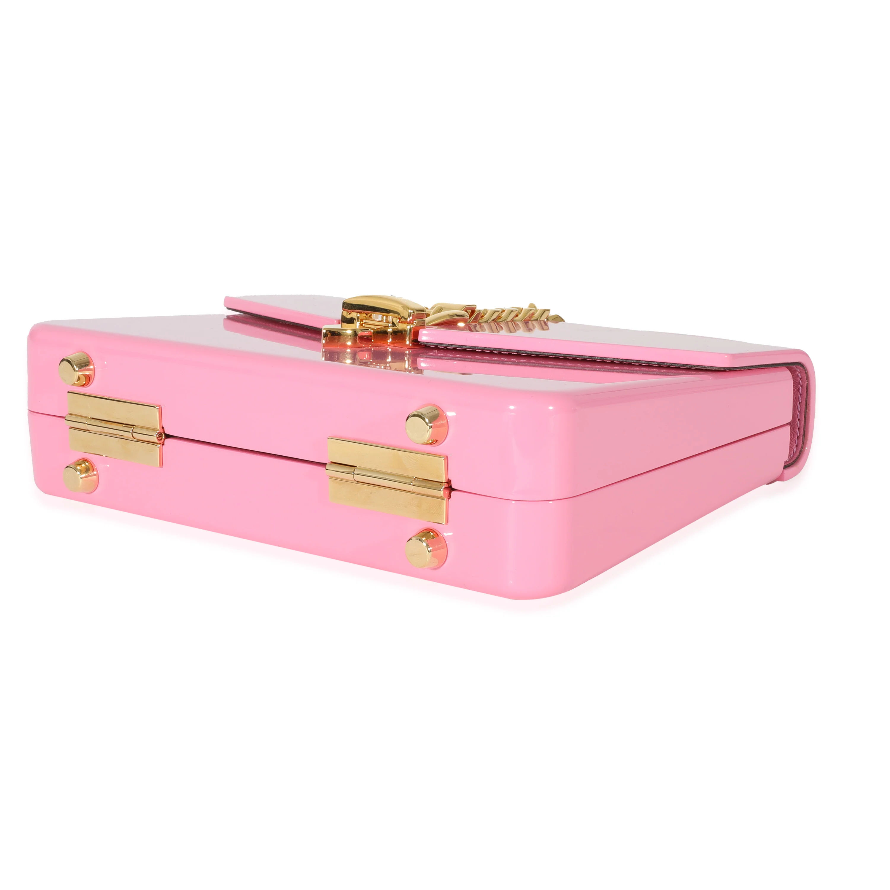 Gucci Pink Plexiglass Mini Sylvie 1969 - Image 7