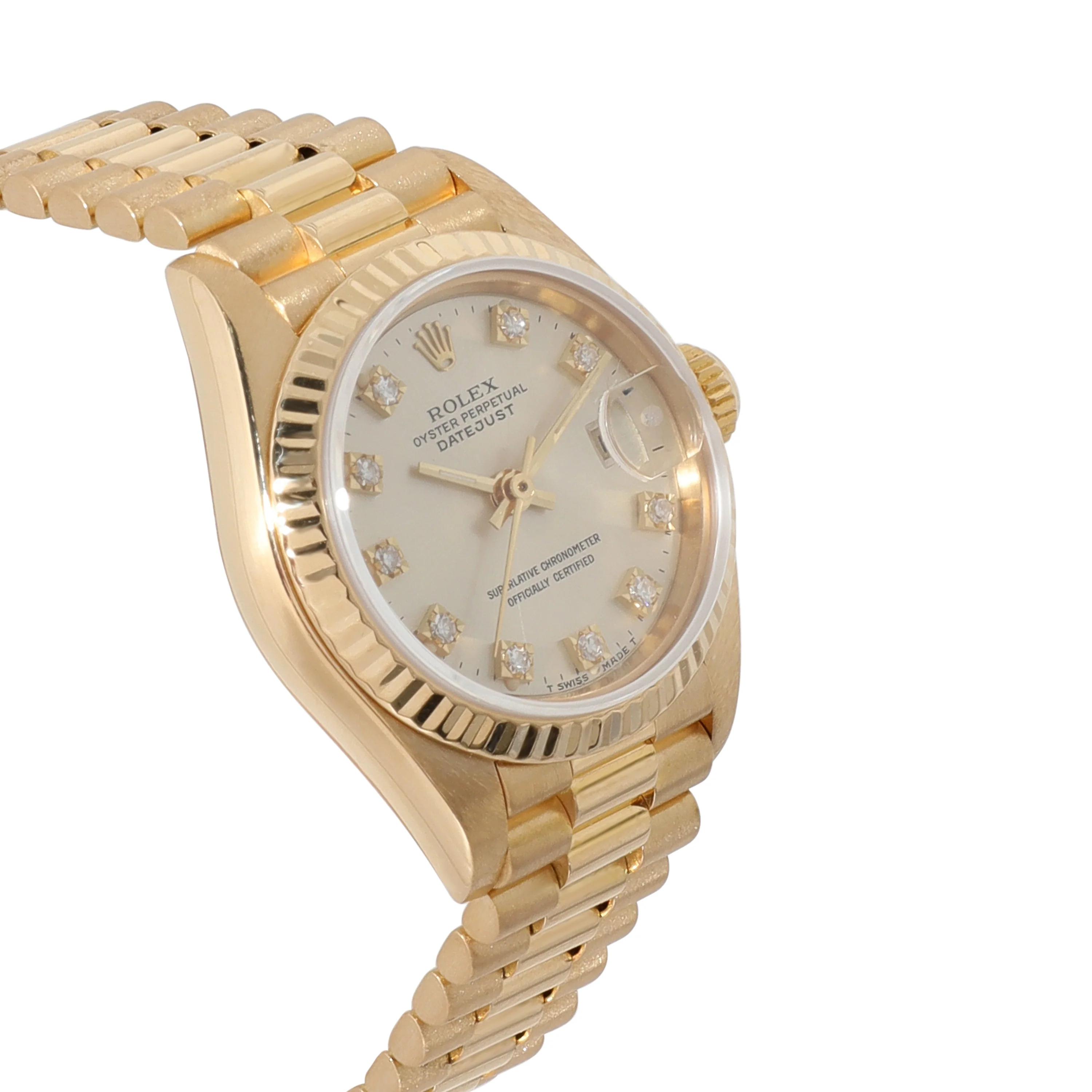 Rolex Datejust 69178 Womens Watch in 18kt Yellow Gold - Image 2