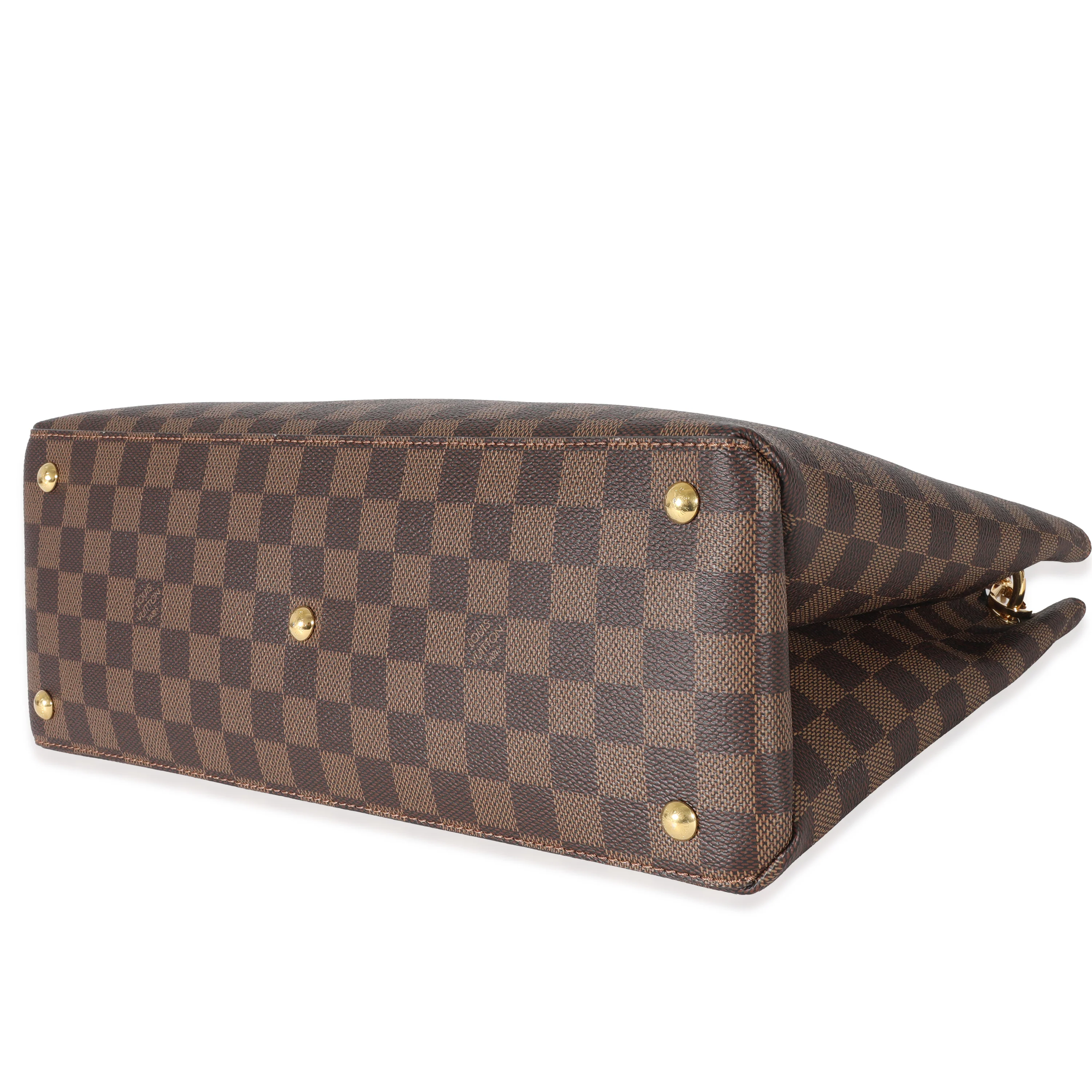 Damier Ebene Canvas LV Riverside Tote - Image 7