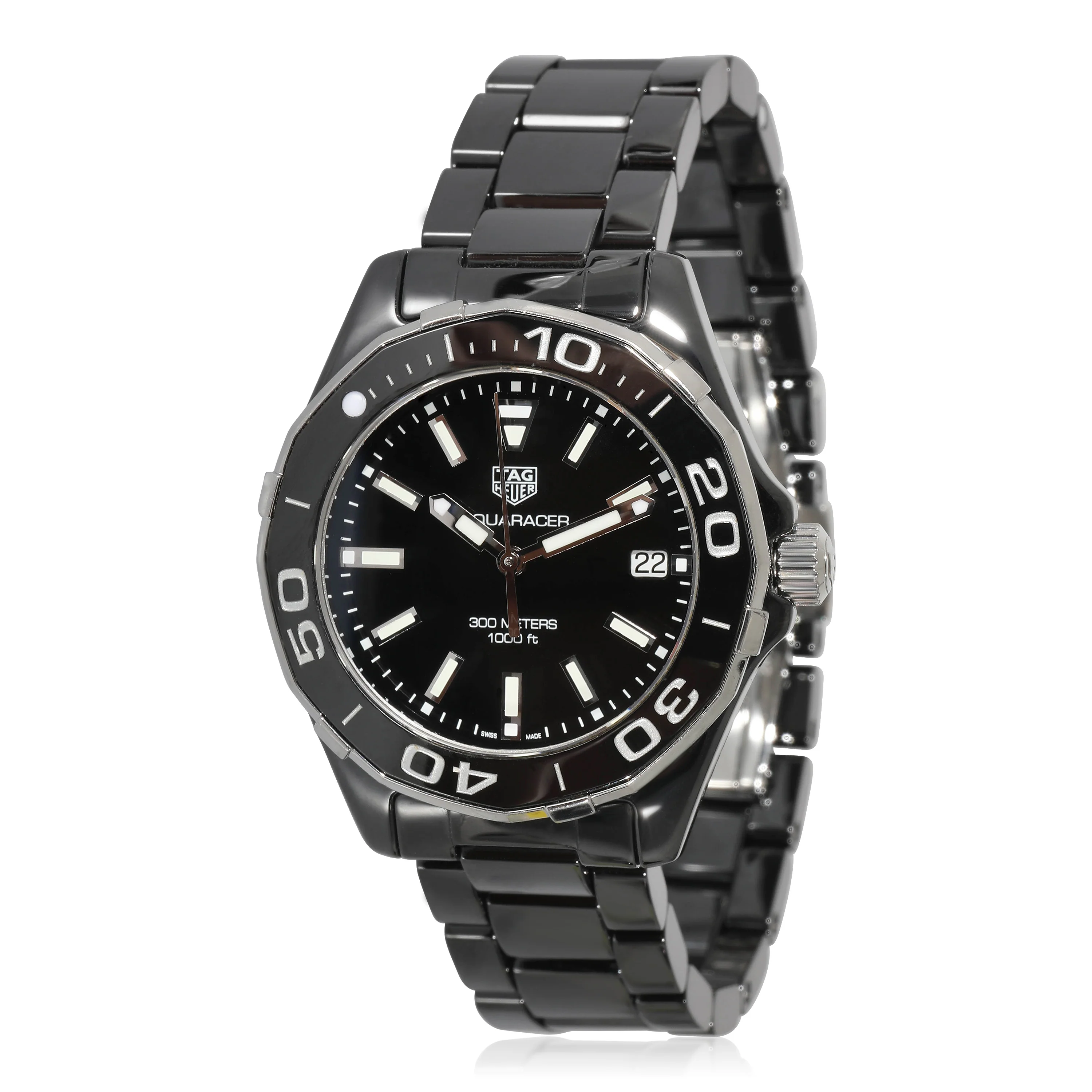 Tag Heuer Aquaracer WAY1390.BH0716 Unisex Watch in Ceramic