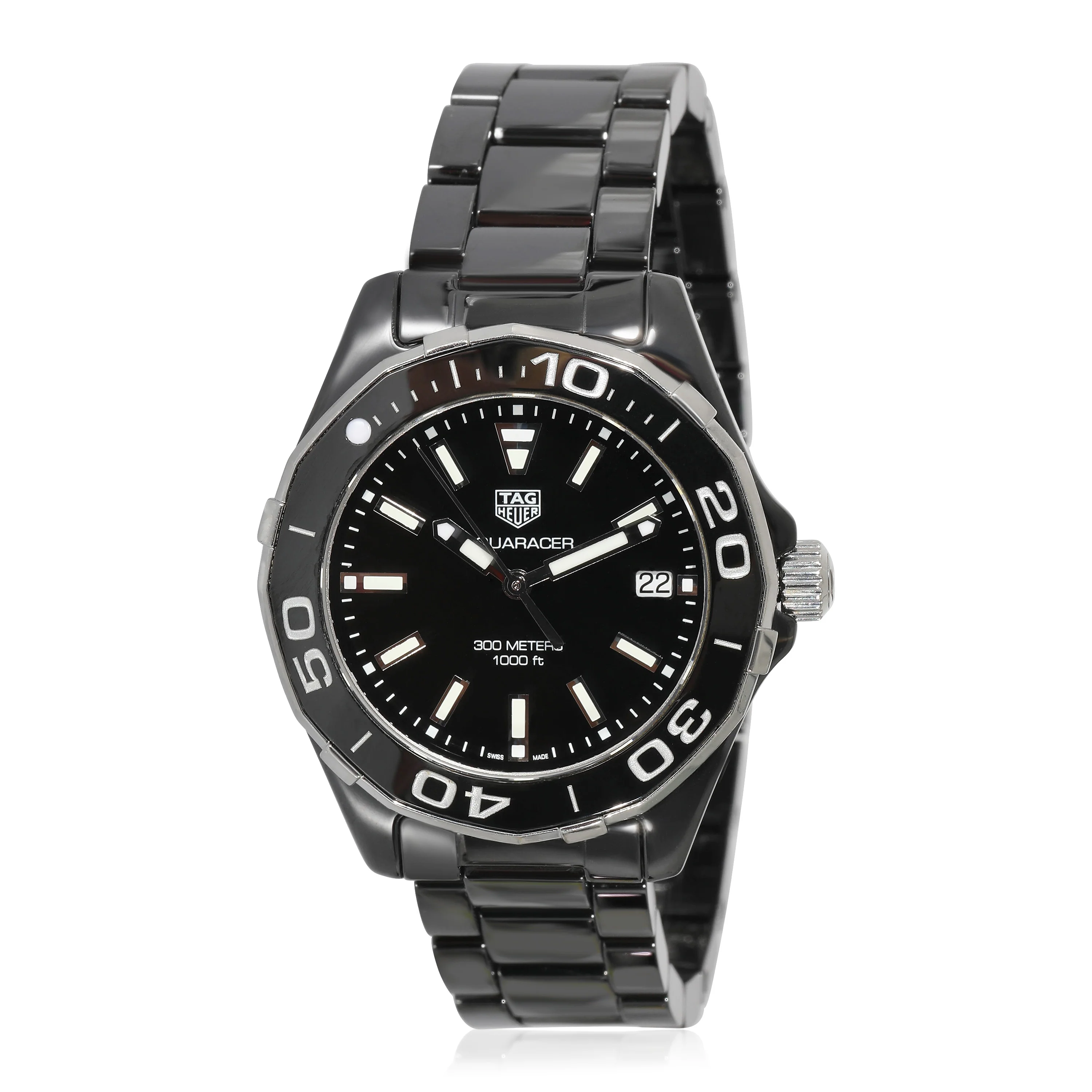 Tag Heuer Aquaracer WAY1390.BH0716 Unisex Watch in Ceramic - Image 6