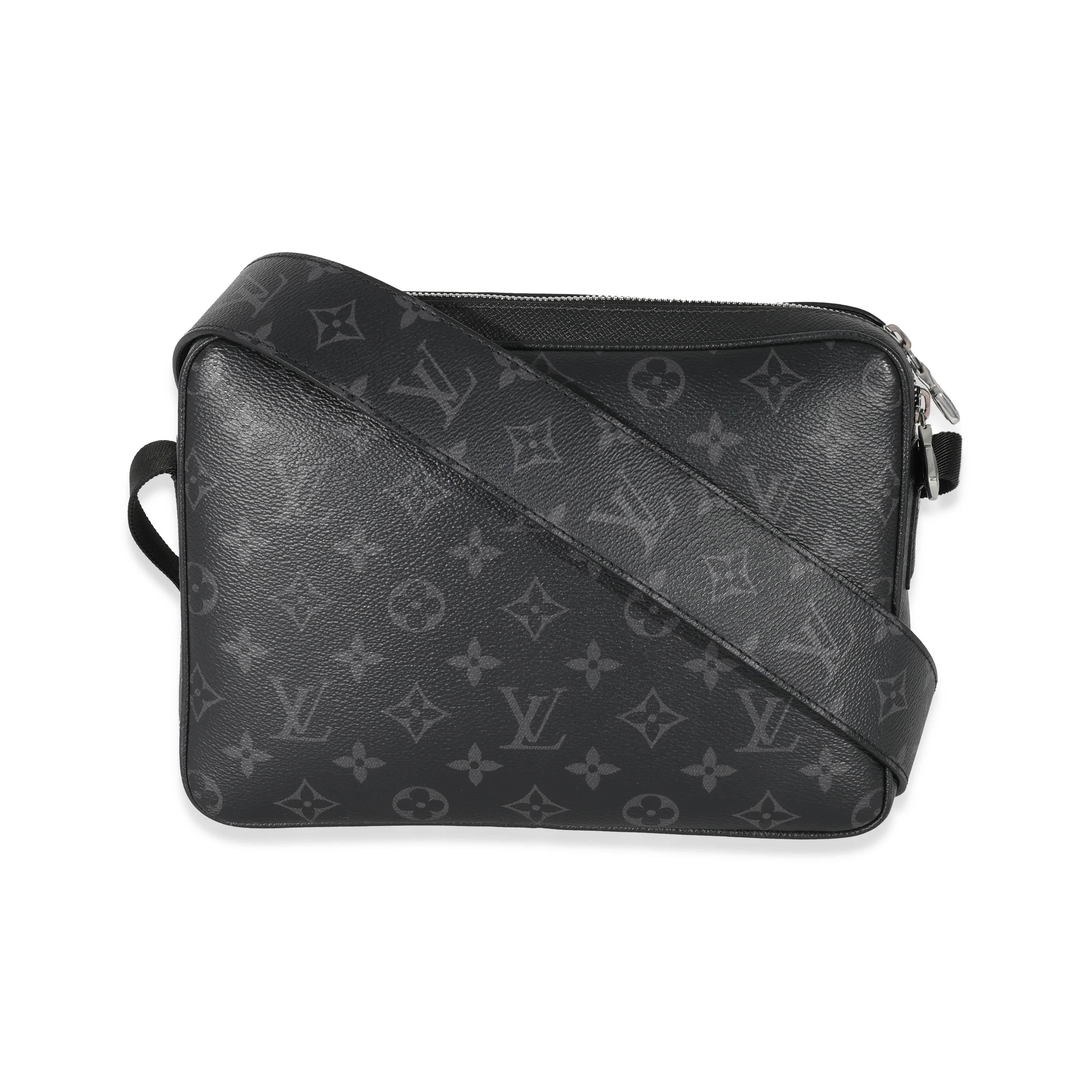 Louis Vuitton Black Taiga Monogram Eclipse Canvas Outdoor Messenger - Image 3