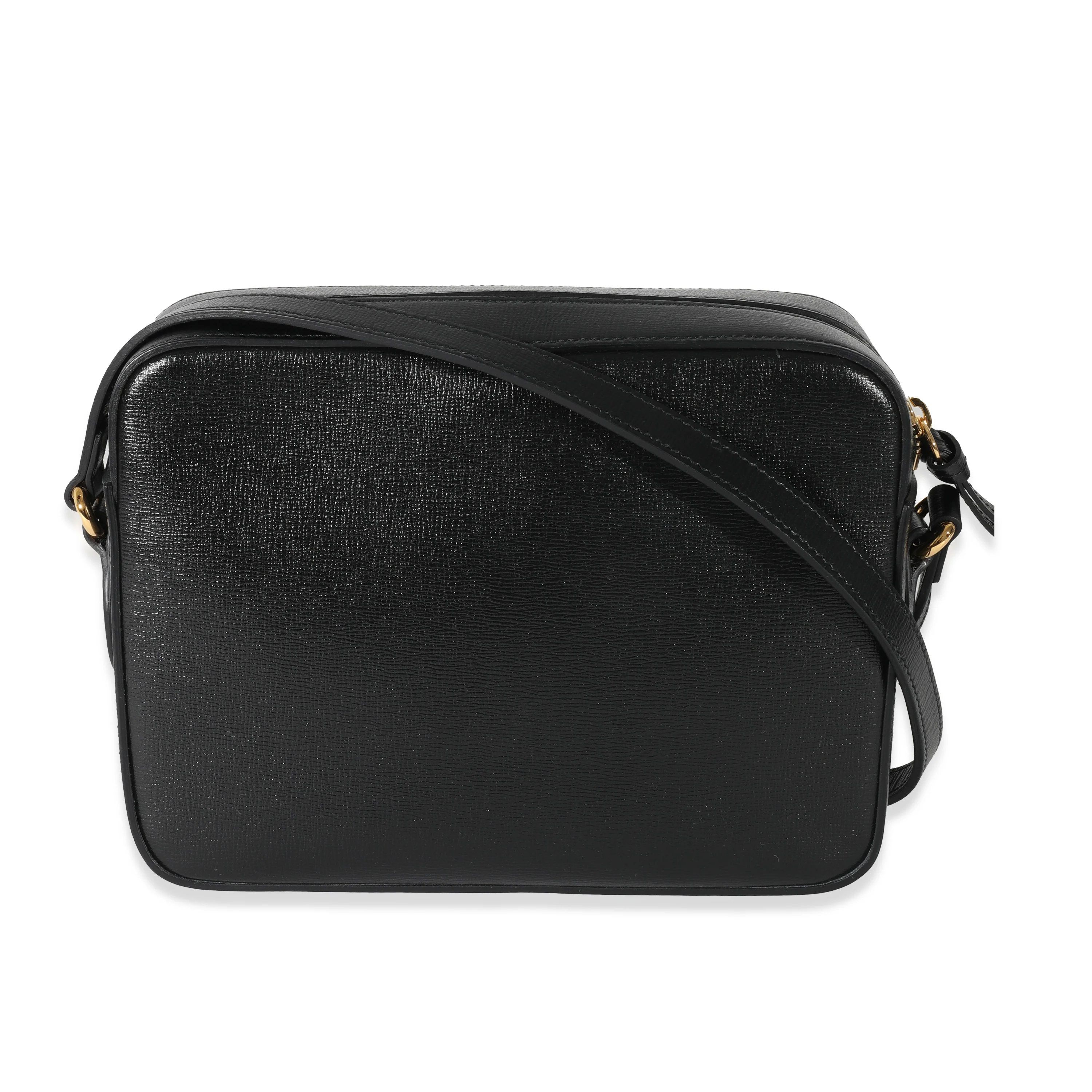 Gucci Black Leather Horsebit 1955 Small Shoulder Bag - Image 3