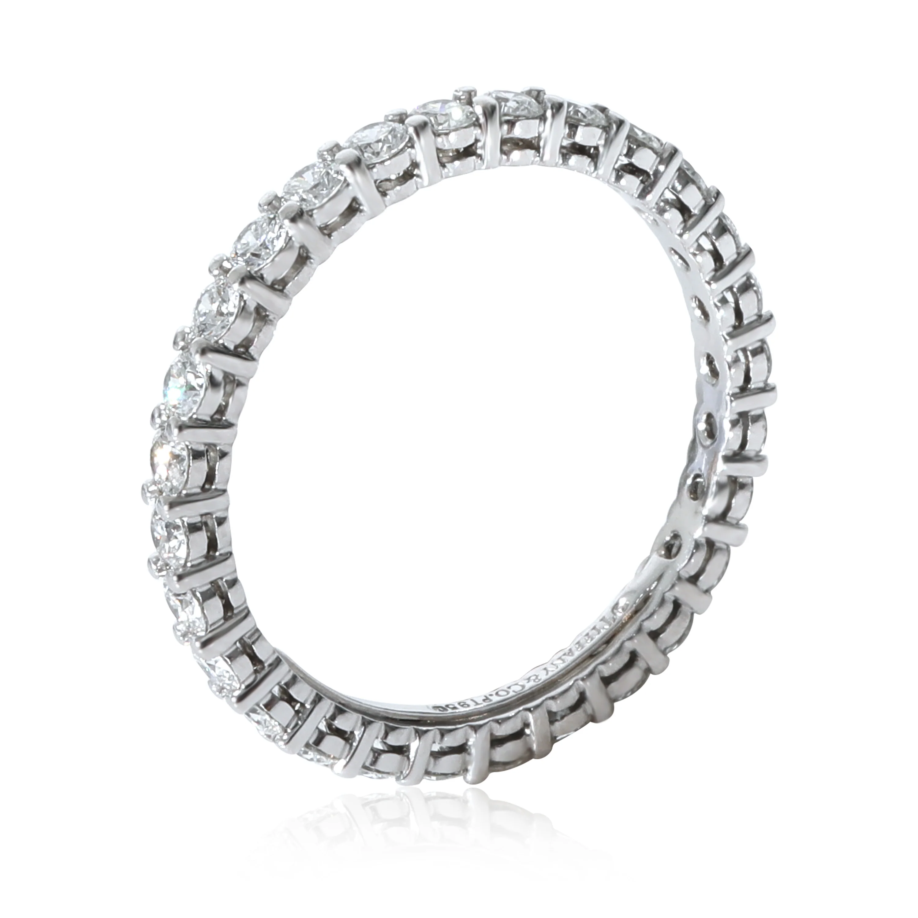 Tiffany & Co. Forever Diamond Band in  Platinum 0.85 CTW - Image 5