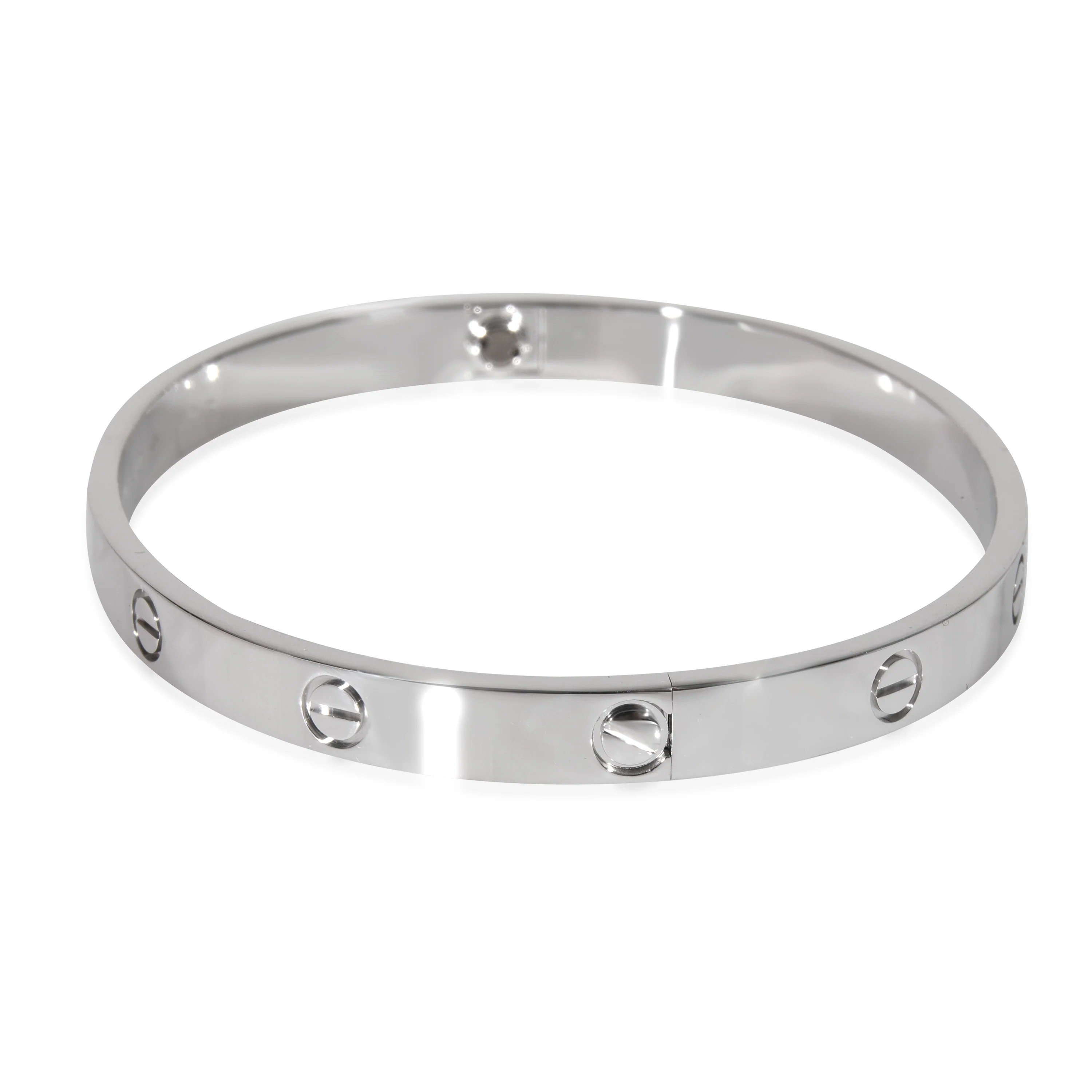 Cartier Love Bracelet (White Gold) - Image 2
