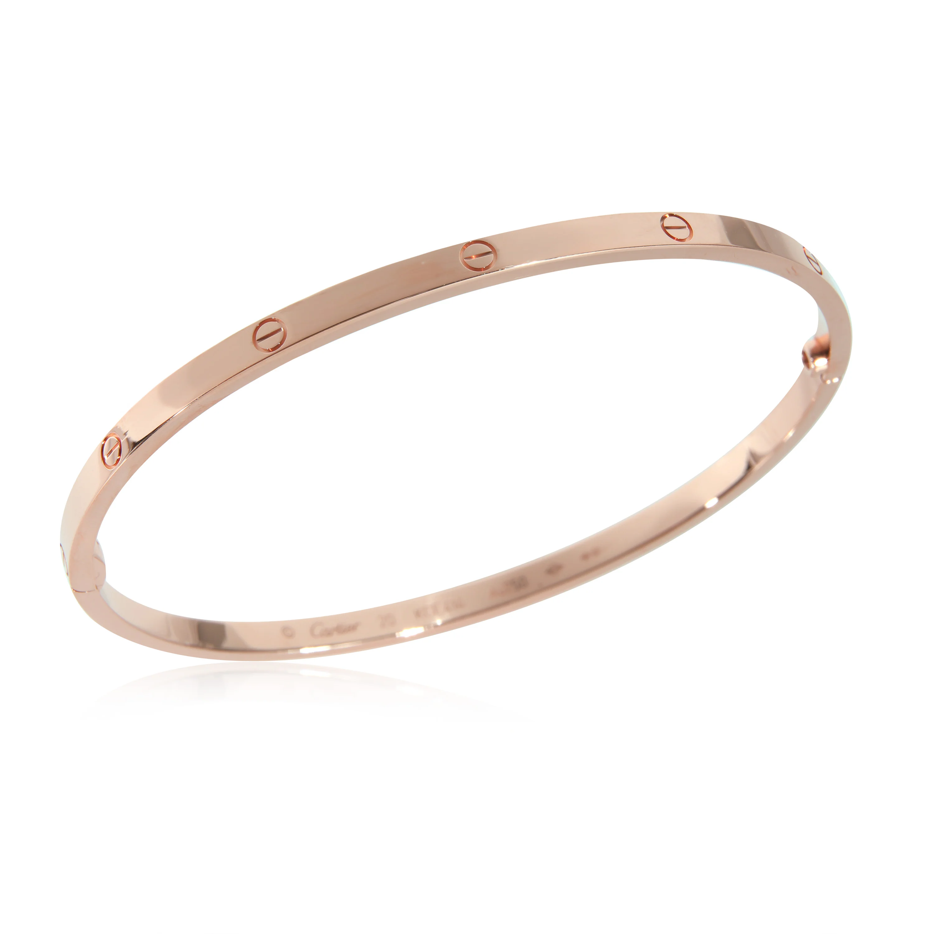 Cartier Love Bracelet in 18k Rose Gold, Small Model - Image 3