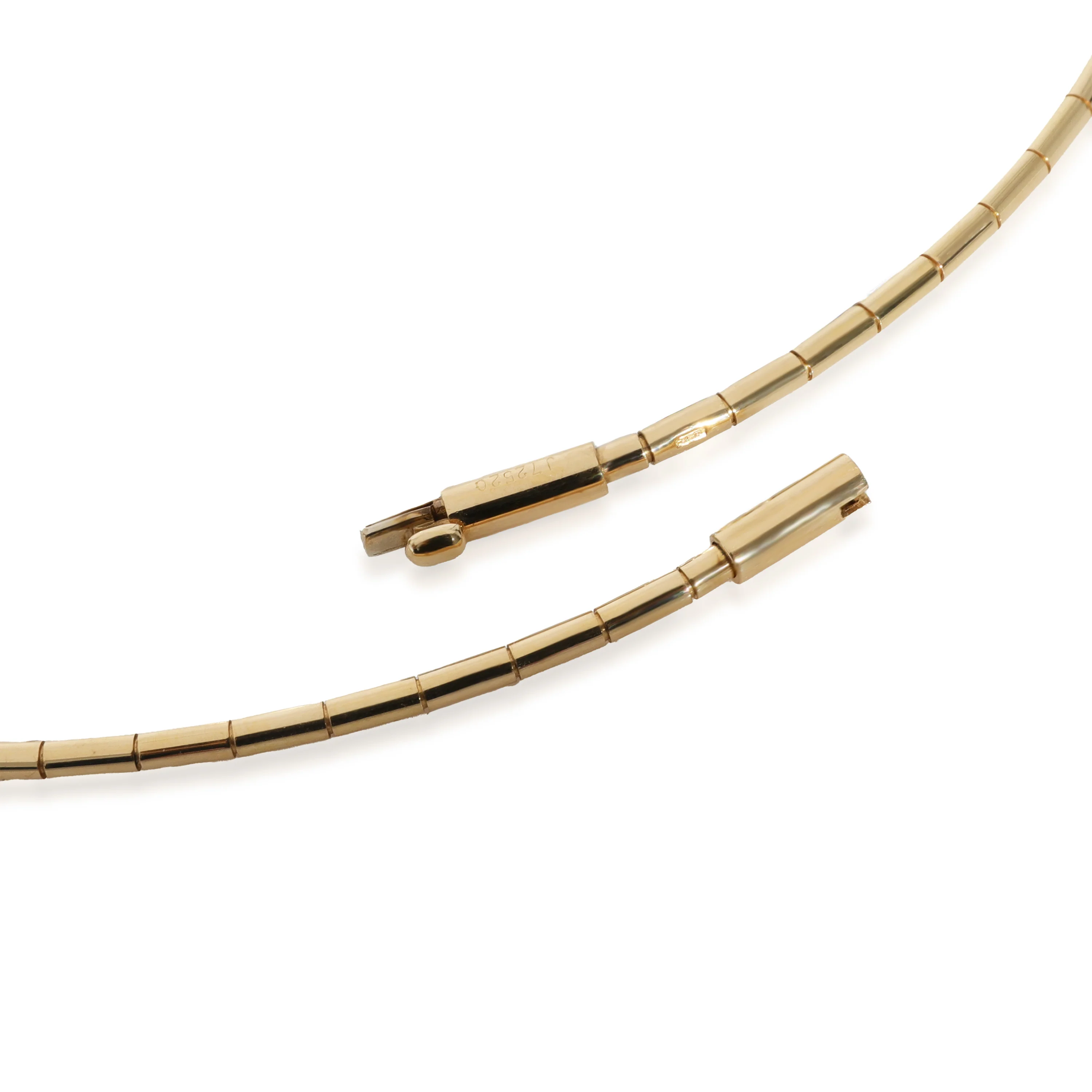 Cartier Tube Chain Necklace in 18k Yellow Gold - Image 4
