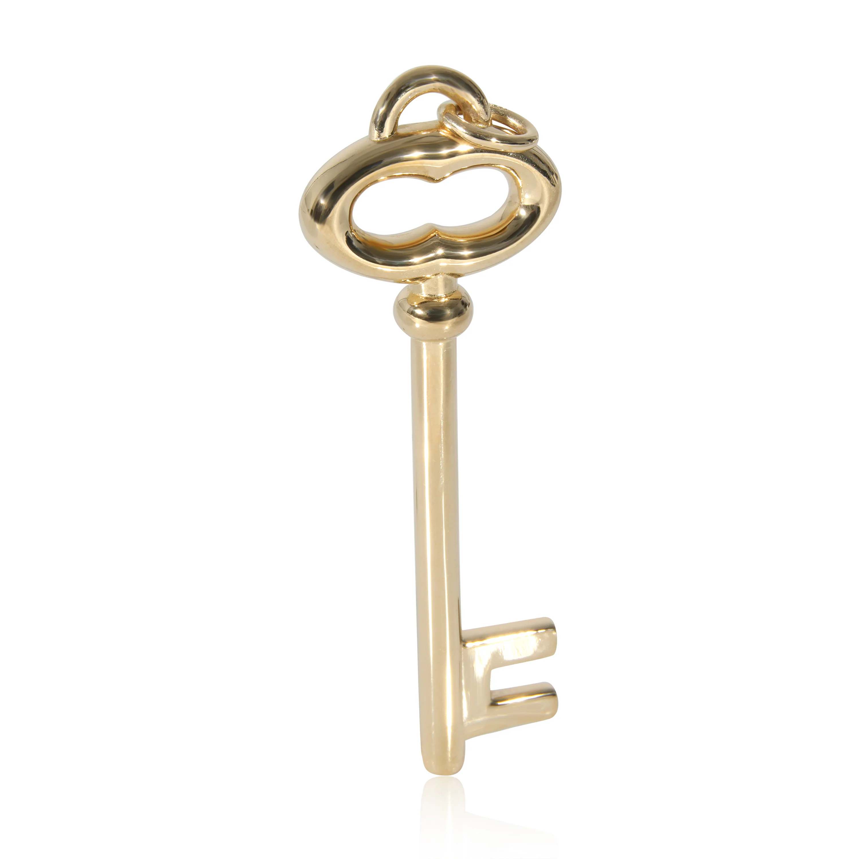 Tiffany & Co. Tiffany Keys Oval Pendant in 18k Yellow Gold