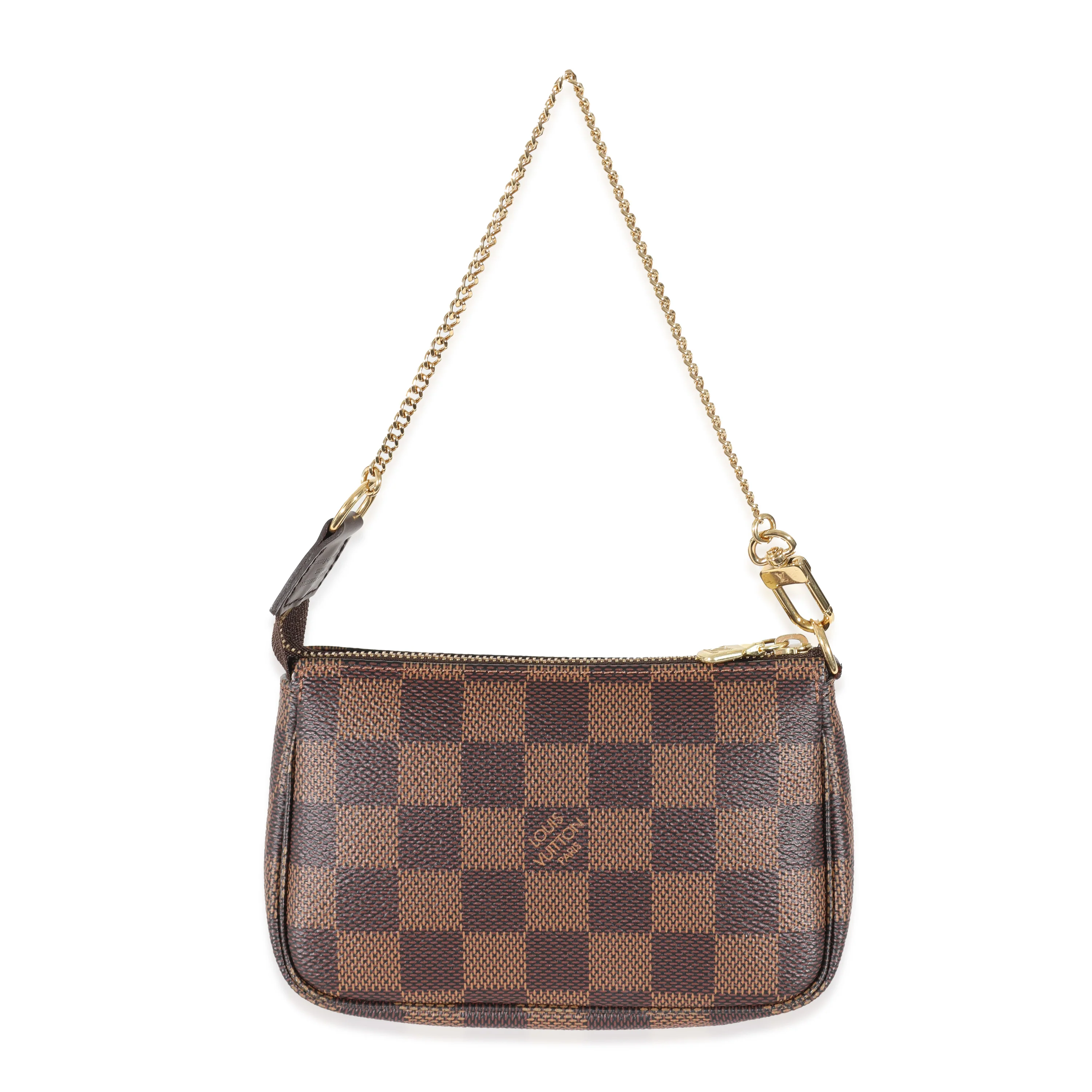 Louis Vuitton Canvas Damier Ebene Mini Pochette