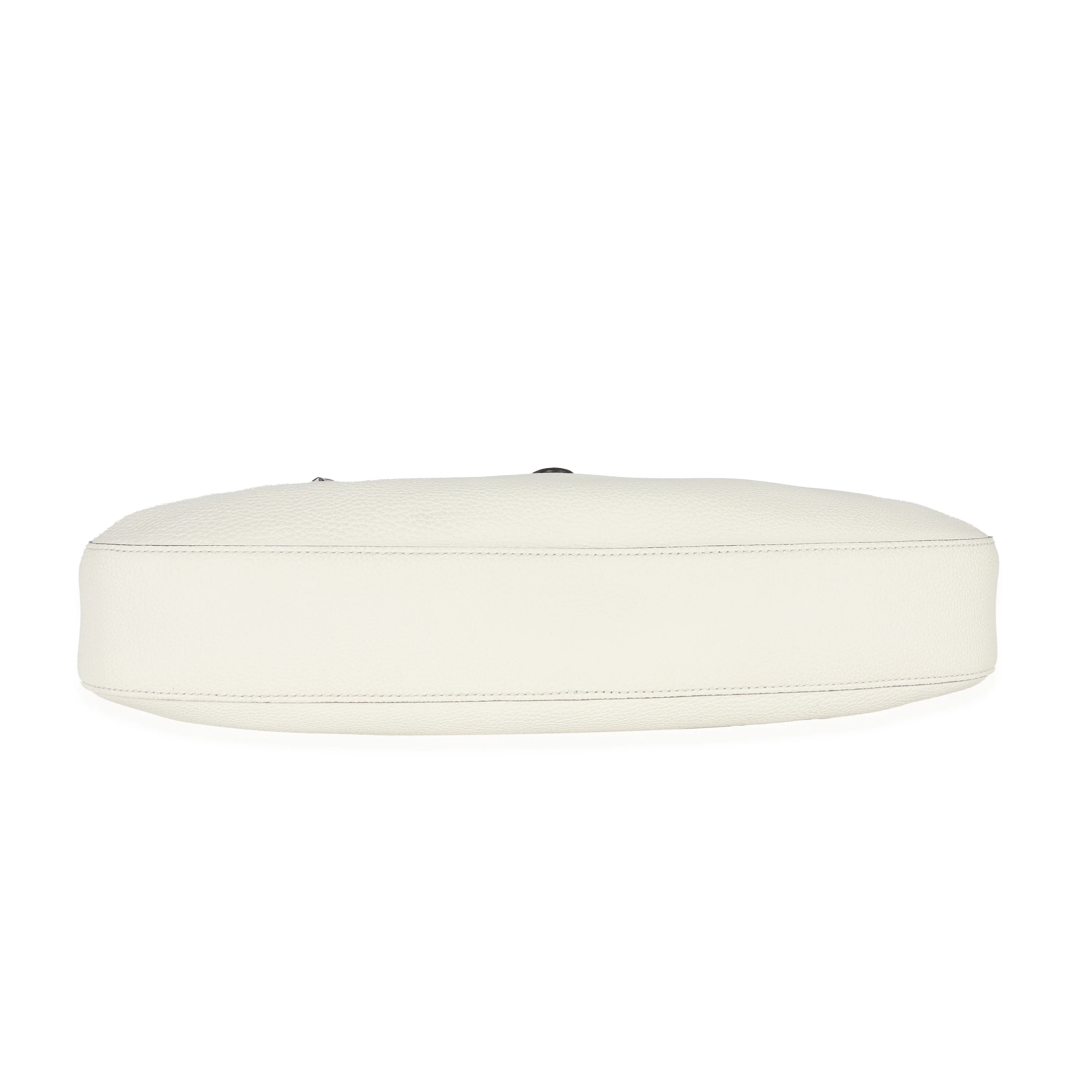 Gucci Cream Pebbled Leather Jackie Hobo - Image 5