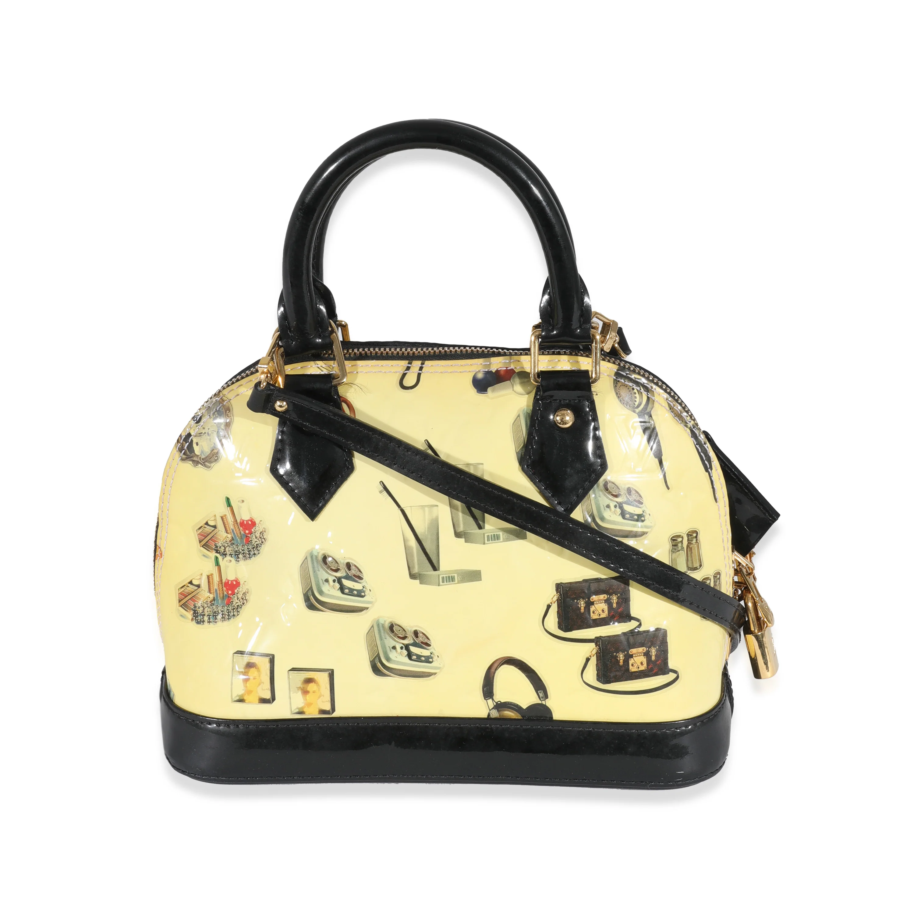 Louis Vuitton Monogram Vernis Stickers Alma BB - Image 3