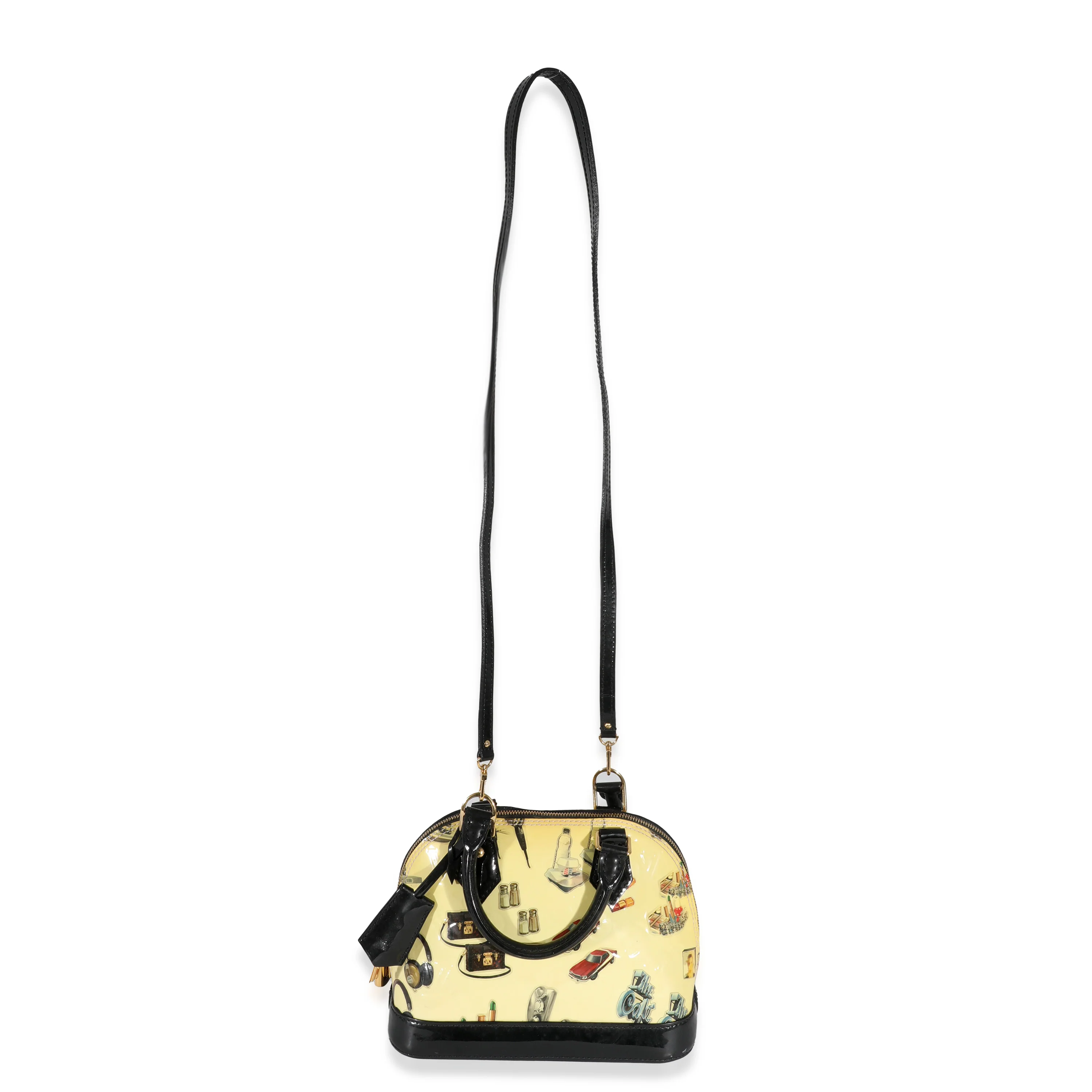 Louis Vuitton Monogram Vernis Stickers Alma BB - Image 4