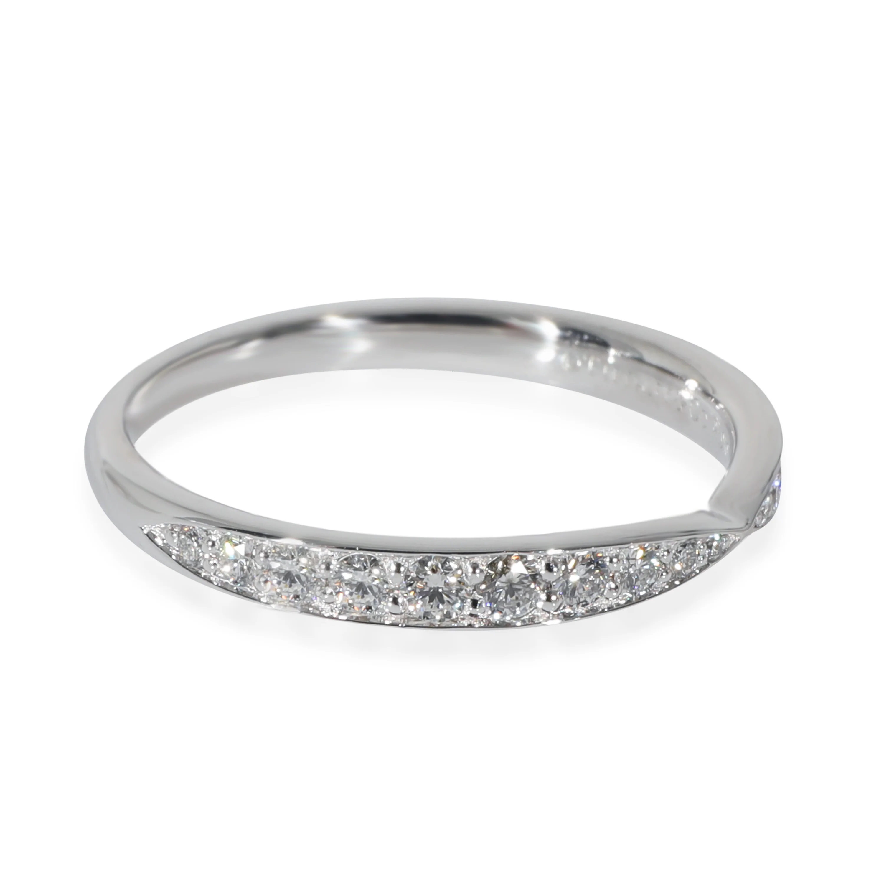 Tiffany & Co. Harmony Diamond Wedding Band in  Platinum 0.23 CTW - Image 2