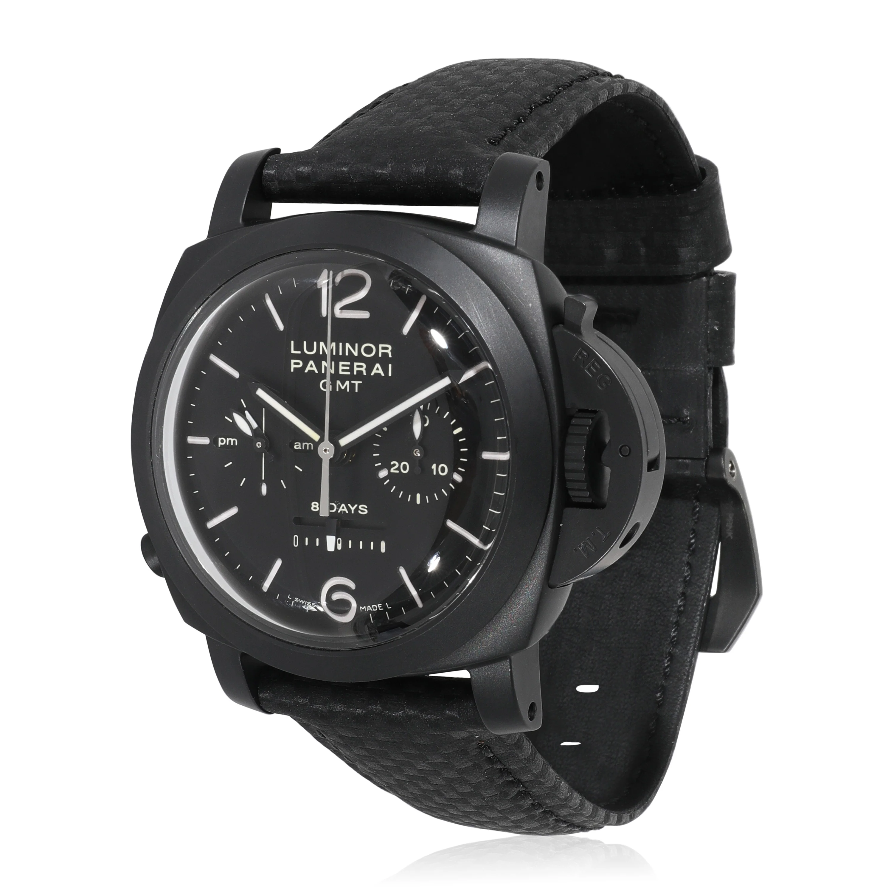 Panerai Luminor 1950 Monopulsante GMT PAM00317 Mens Watch in Ceramic - Image 5