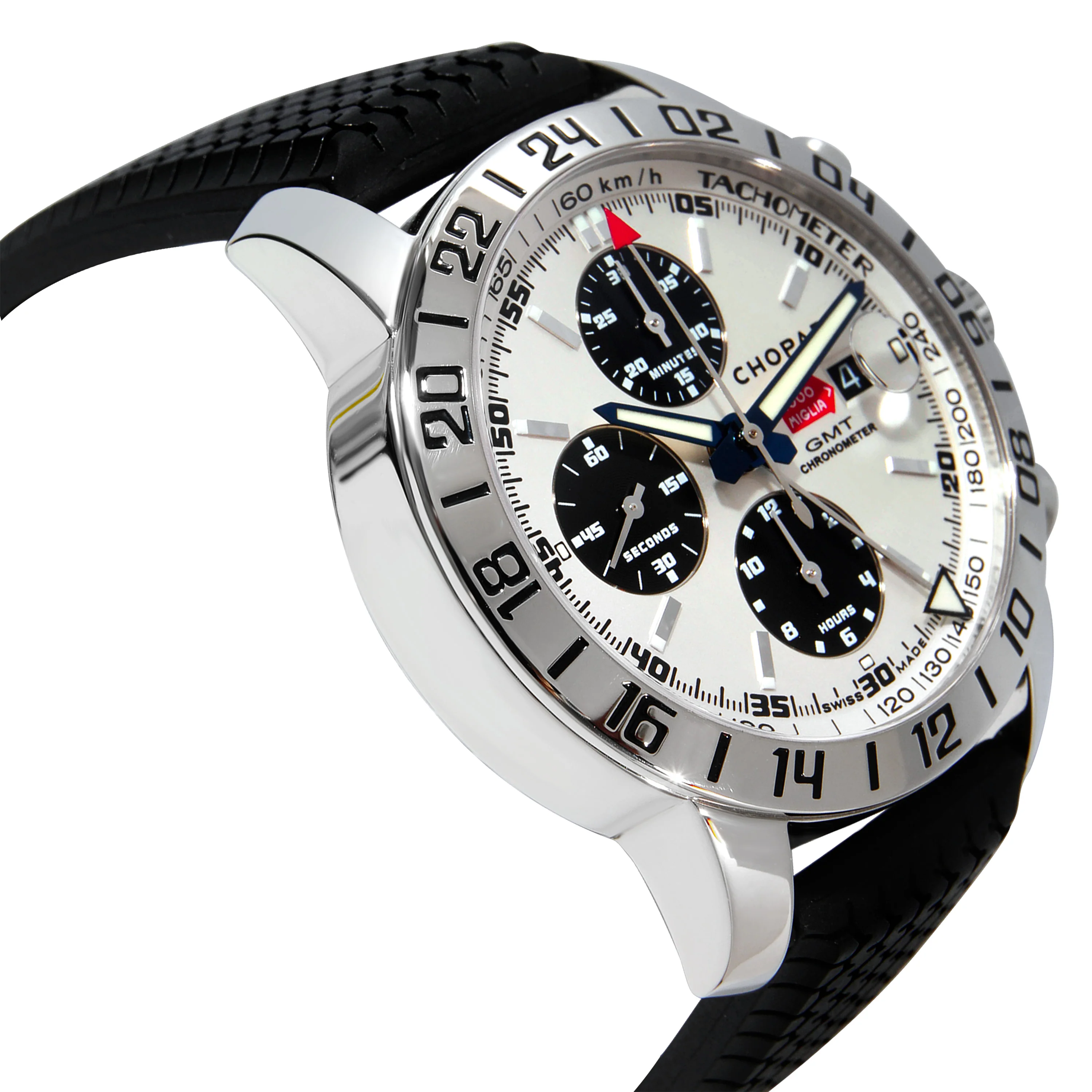 Chopard Mille Miglia GMT 16/8994 Men's Watch in Stainless Steel - Image 3