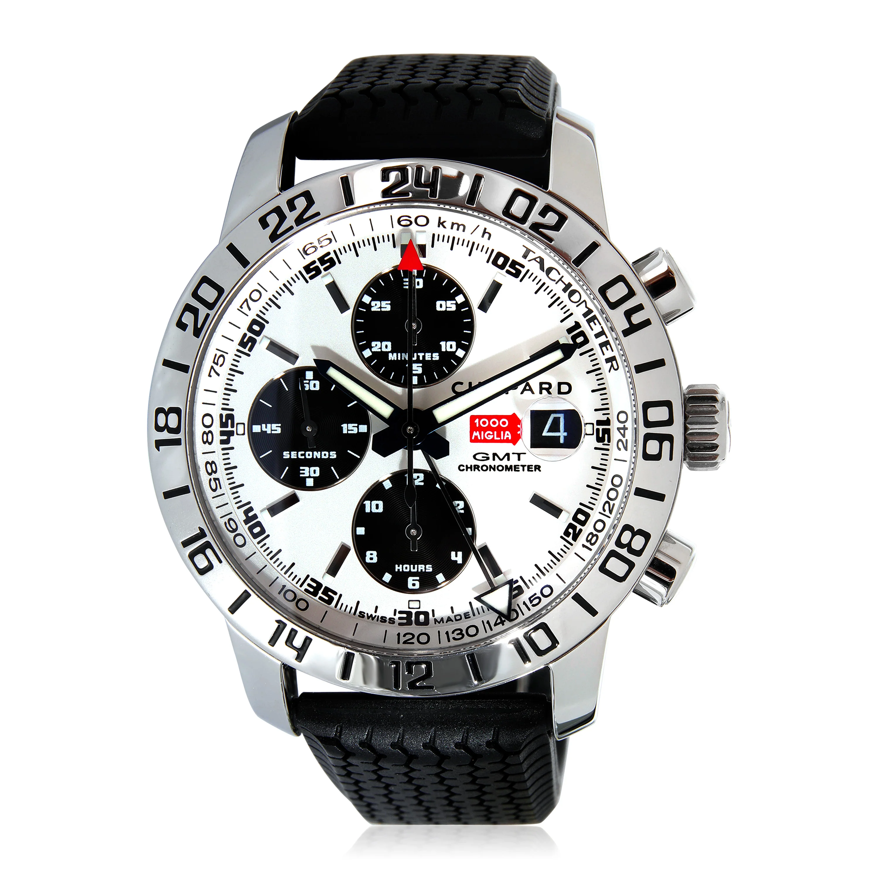 Chopard Mille Miglia GMT 16/8994 Men's Watch in Stainless Steel - Image 6