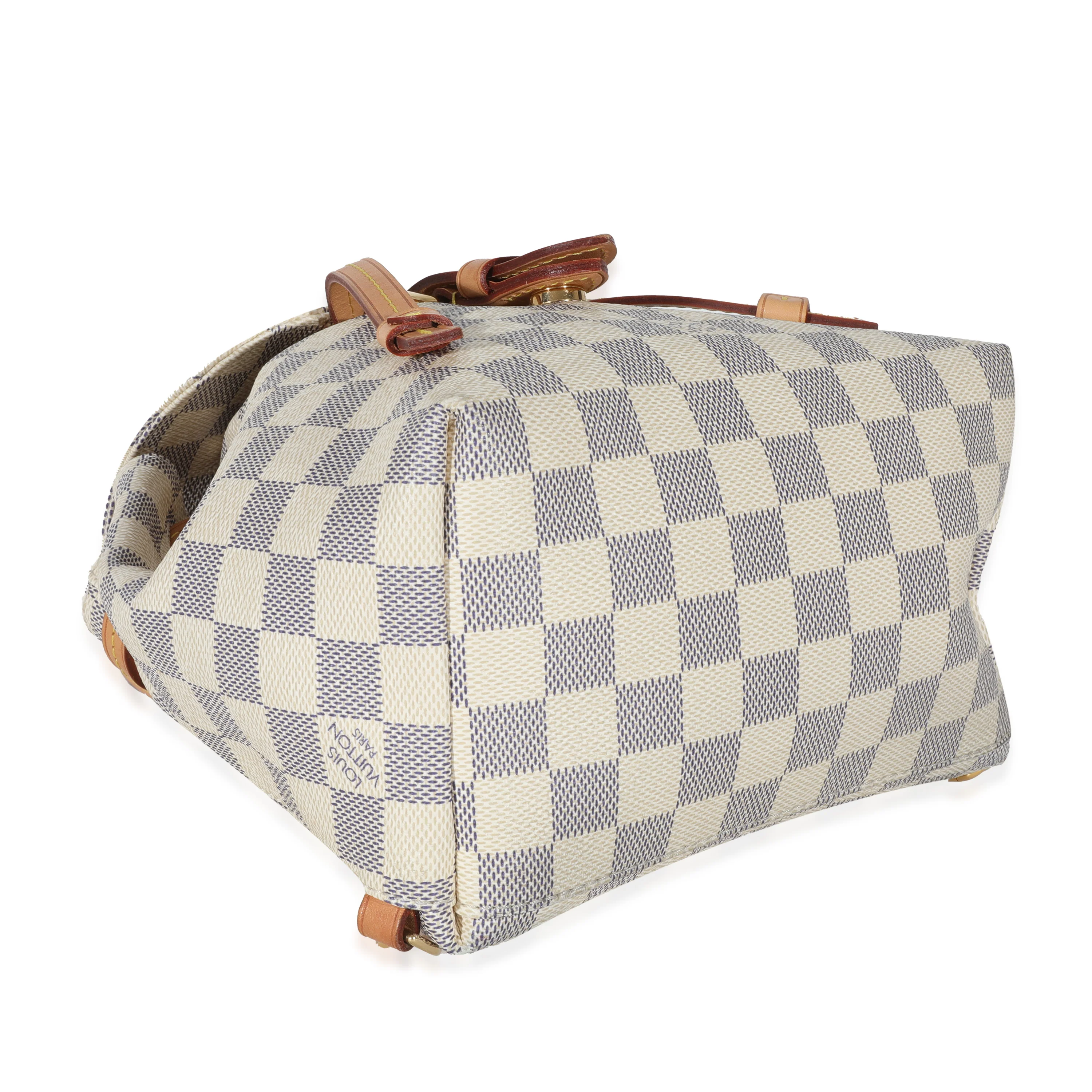 Louis Vuitton Damier Azur Canvas Sperone BB Backpack - Image 6