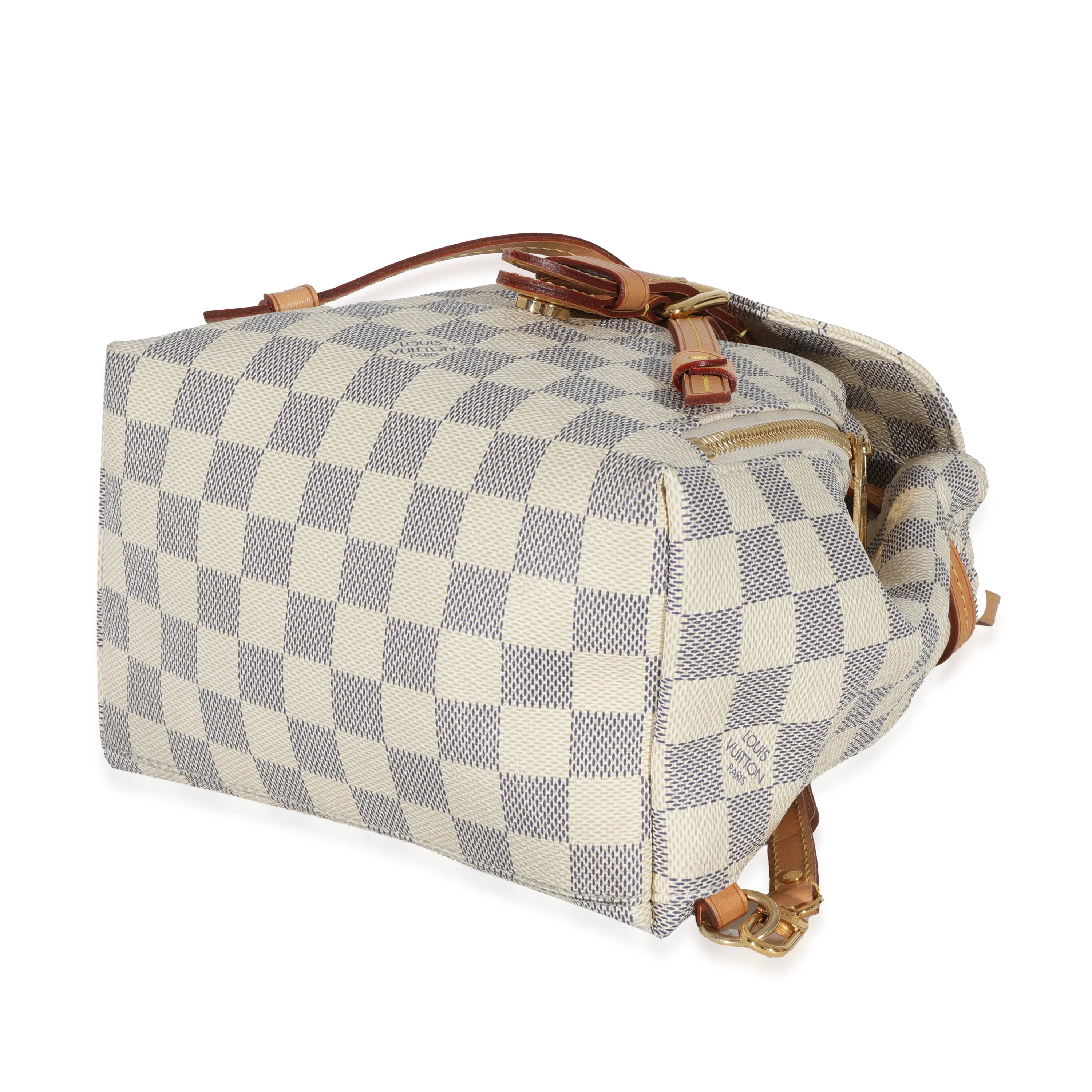 Louis Vuitton Damier Azur Canvas Sperone BB Backpack - Image 7