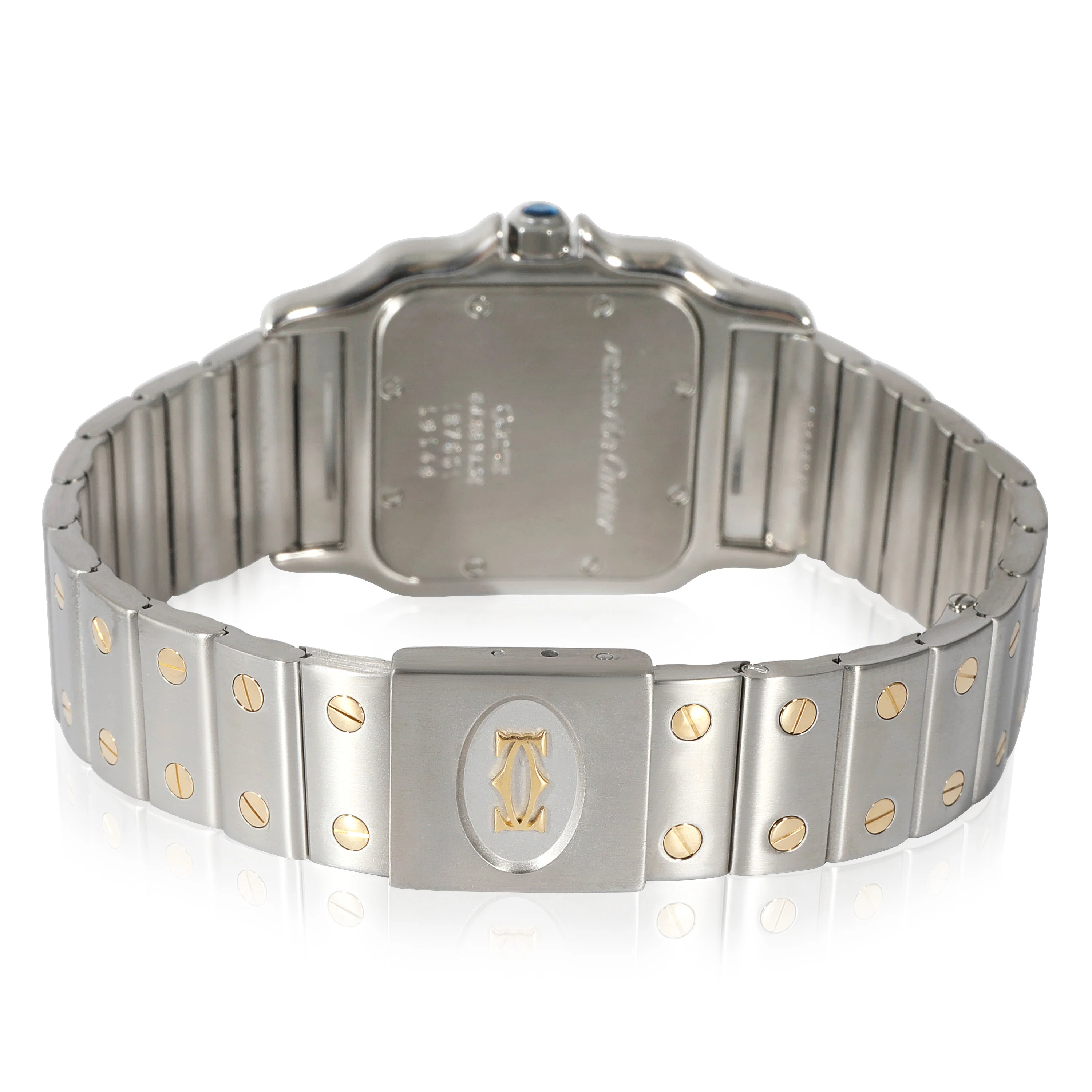 Cartier Santos de Cartier 187901 Mens Watch in 18kt Stainless Steel/Yellow Gold - Image 4