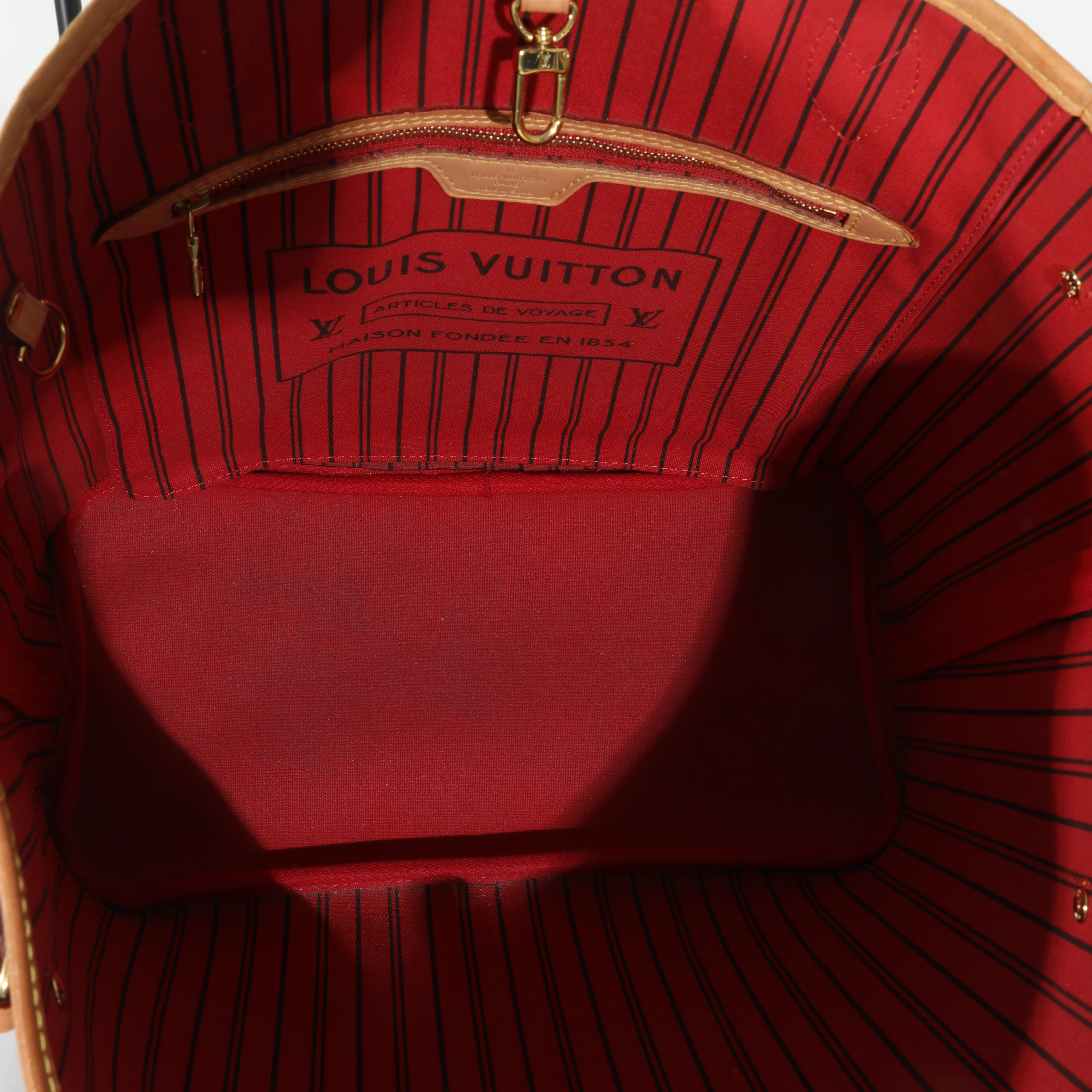 Louis Vuitton Monogram Canvas Neverfull MM - Image 3