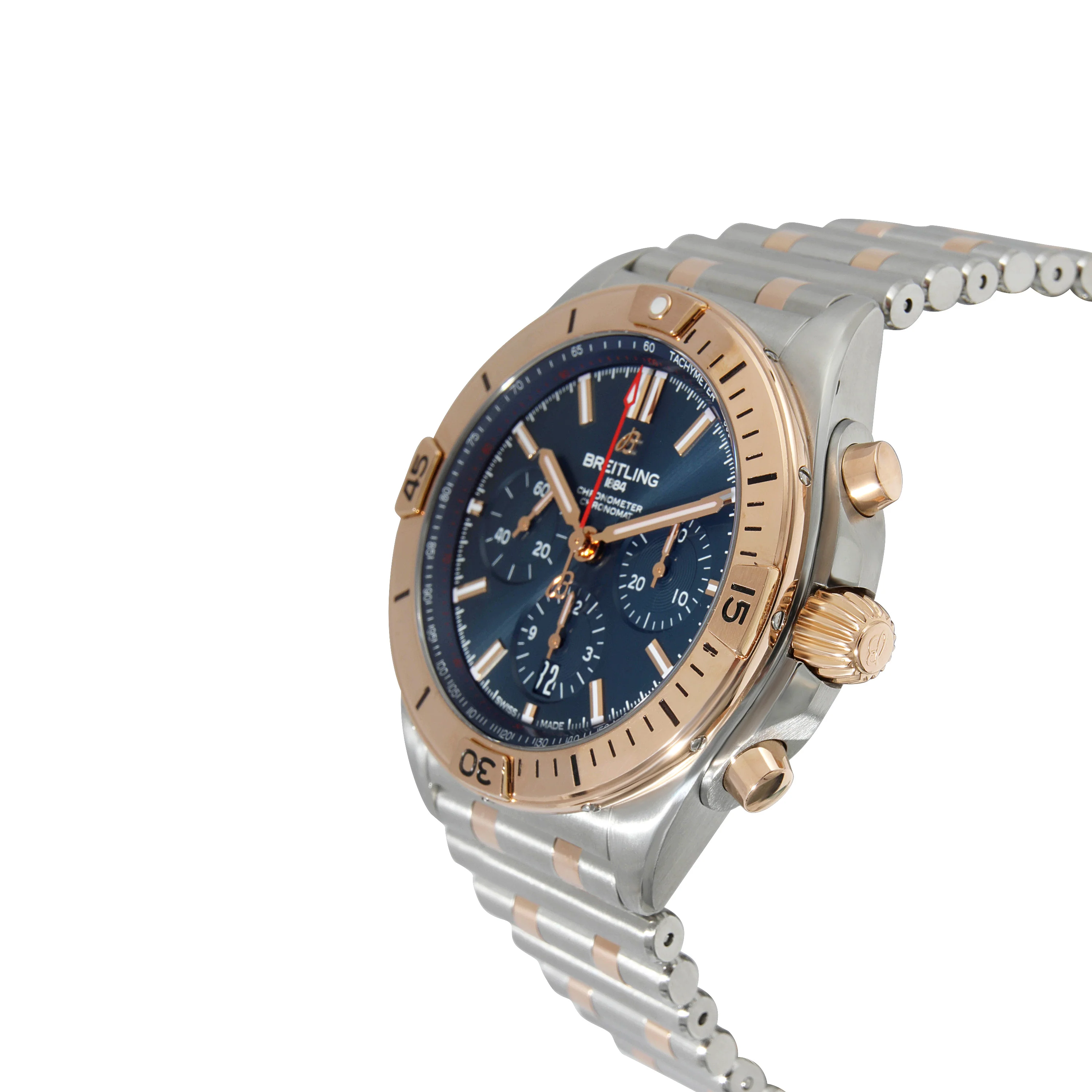 Breitling Chronomat B01 42 UB0134101C1U1 Mens Watch in 18kt Stainless Steel/Ros - Image 3