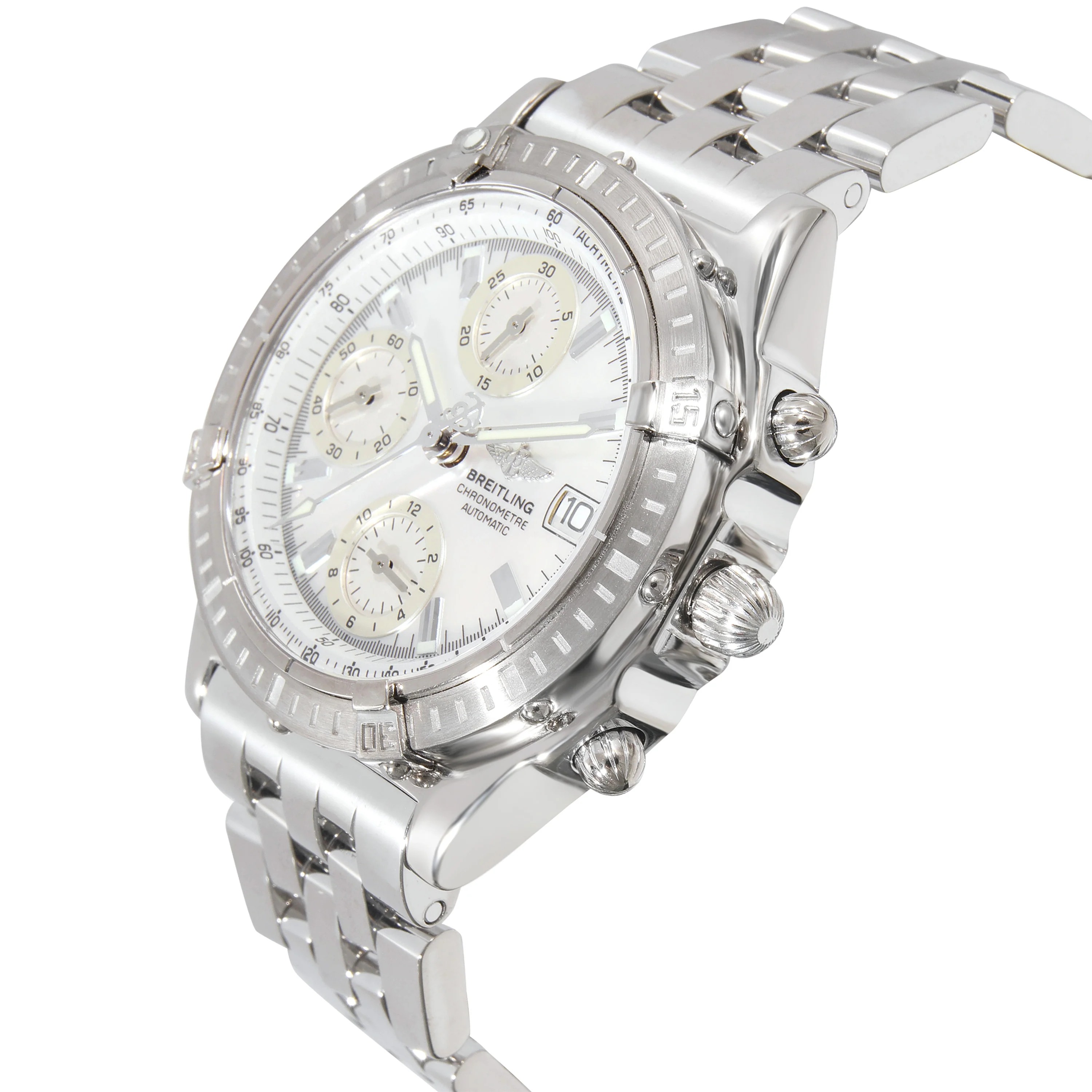 Breitling Chronomat J1335211/A531 Mens Watch in 18kt White Gold - Image 3