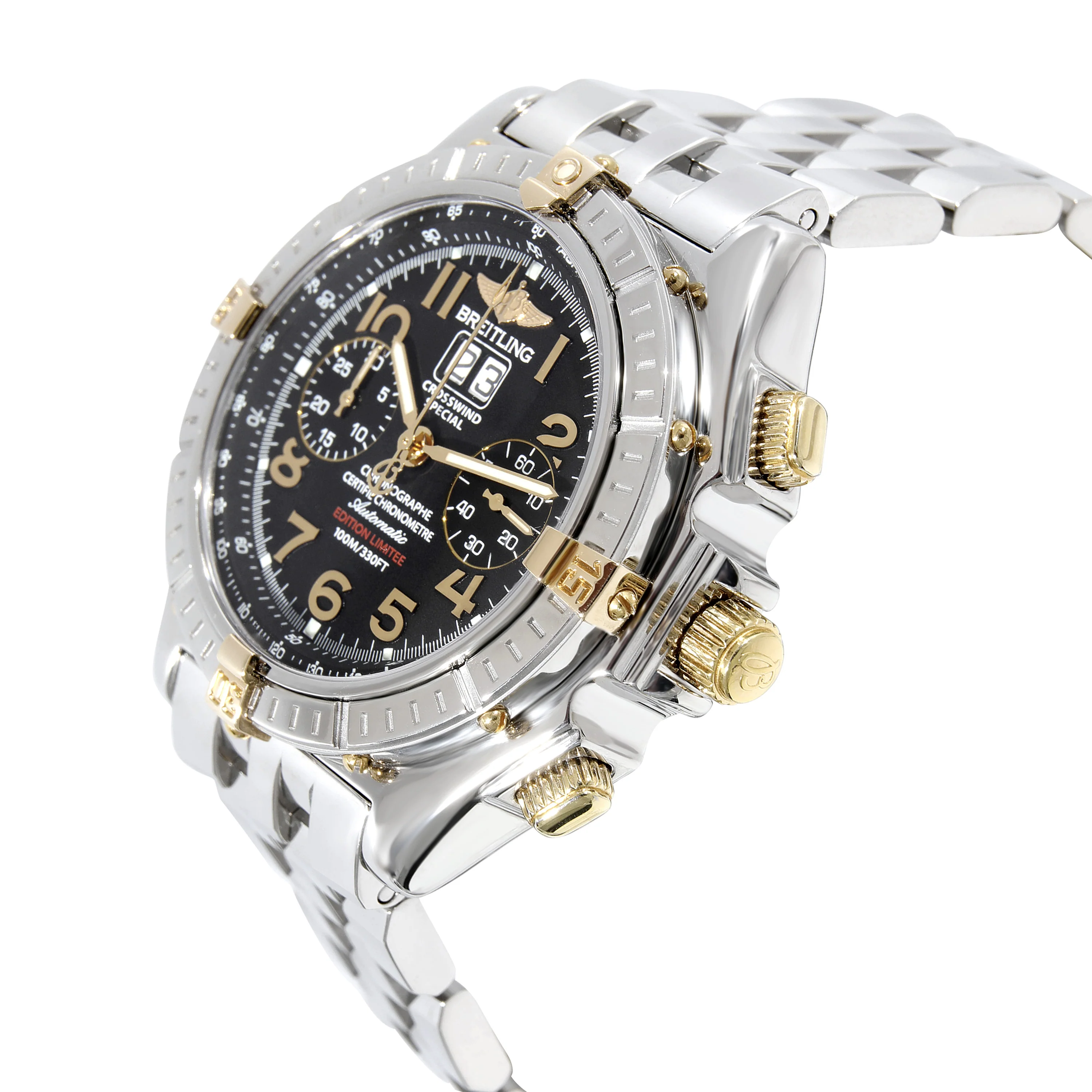 Breitling Chronomat Crosswind B4435612/B690 Mens Watch in 18kt Stainless Steel/ - Image 3