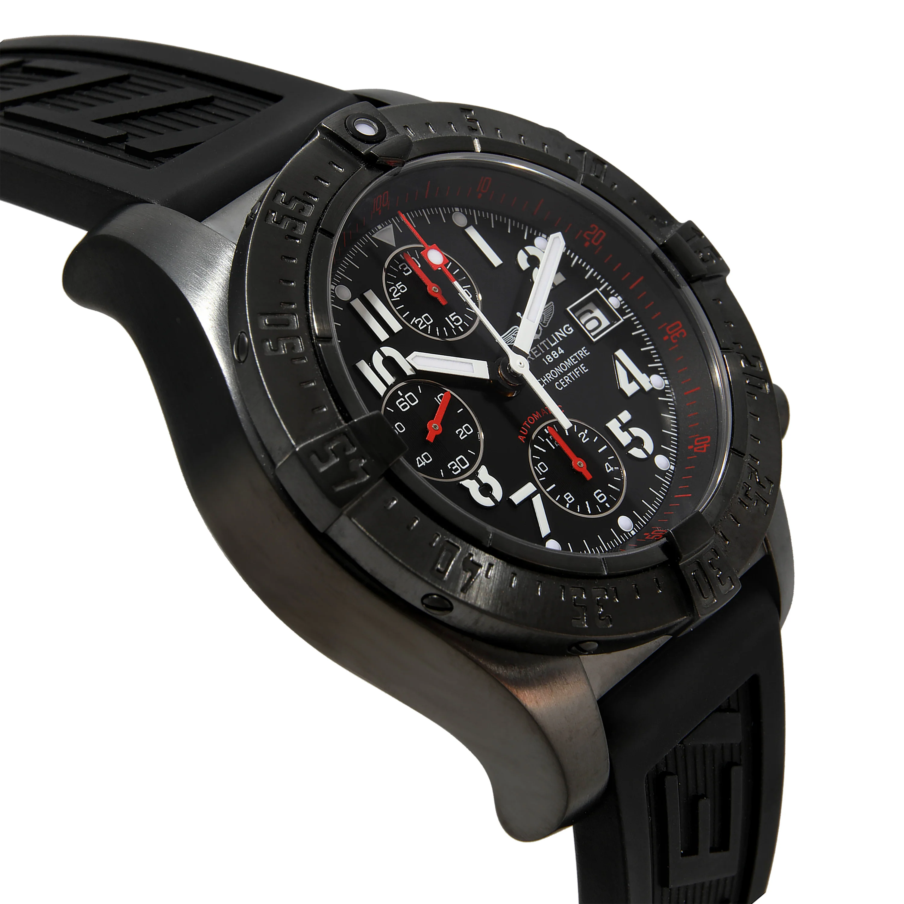Breitling Avenger Akyland M1338010/B864 Men's Watch in Black Steel - Image 2
