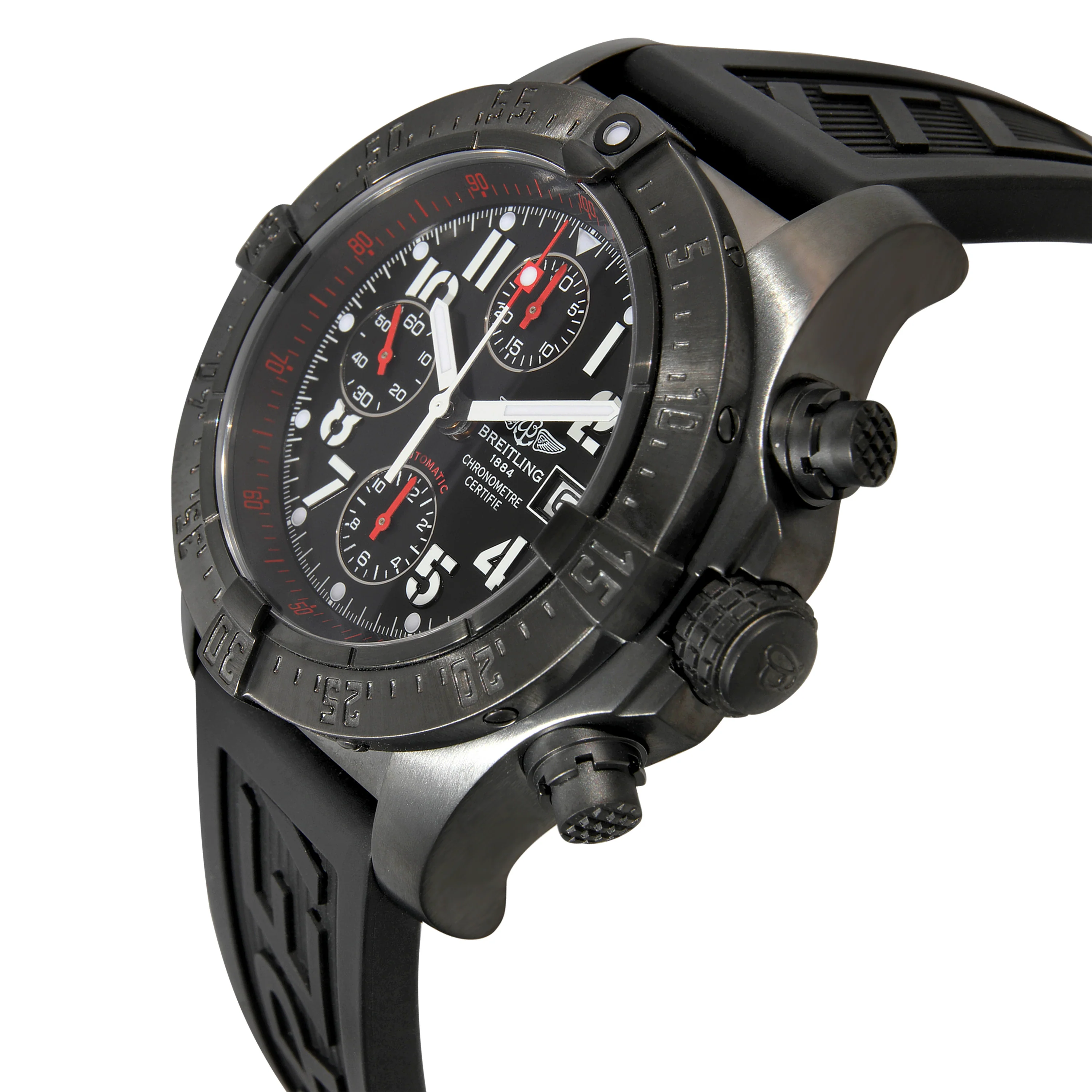 Breitling Avenger Akyland M1338010/B864 Men's Watch in Black Steel - Image 3
