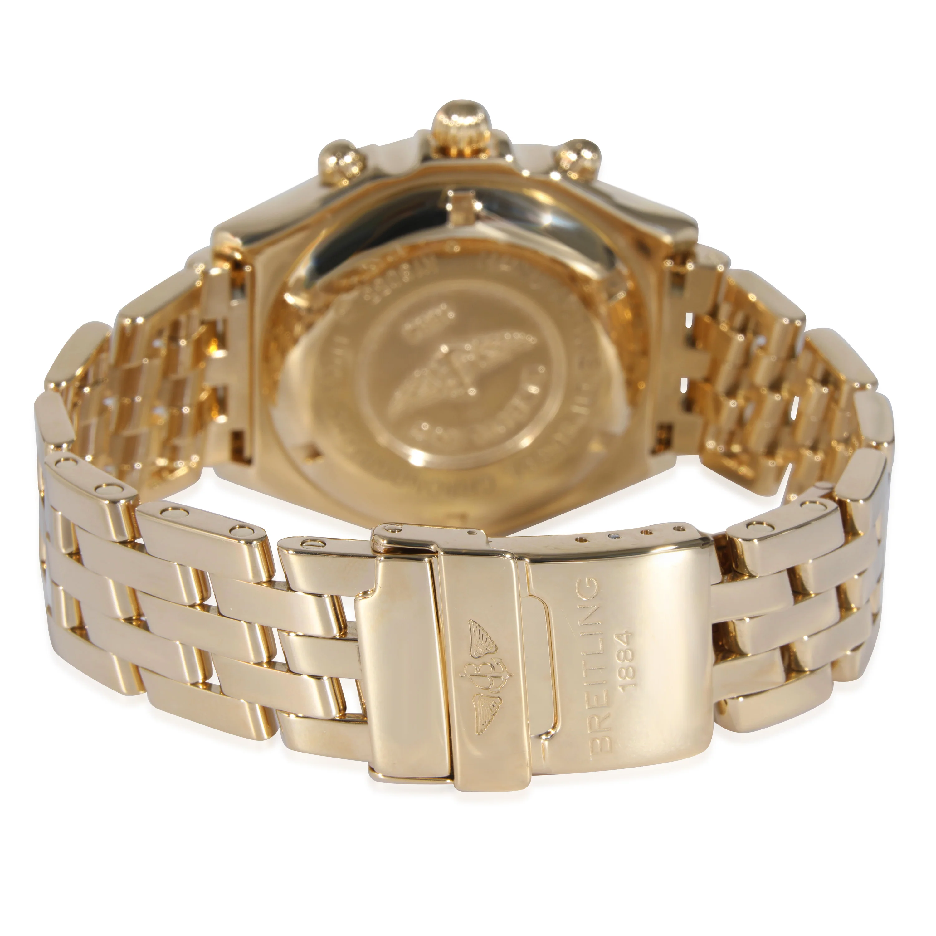 Breitling Chronomat Crosswind K13055 Men's Watch in 18kt Yellow Gold - Image 4