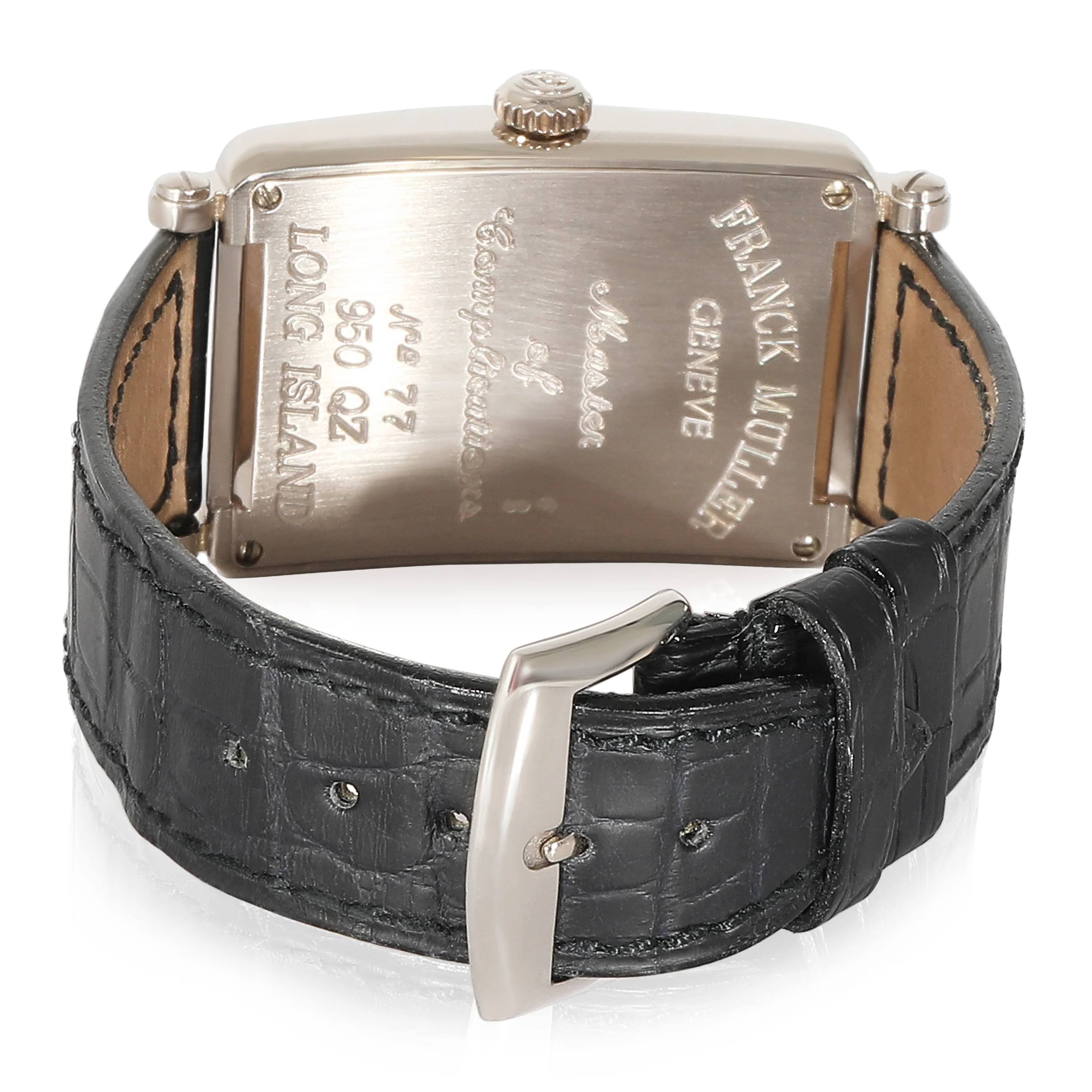 Long Island 950 QZ Unisex Watch in 18kt White Gold - Image 4