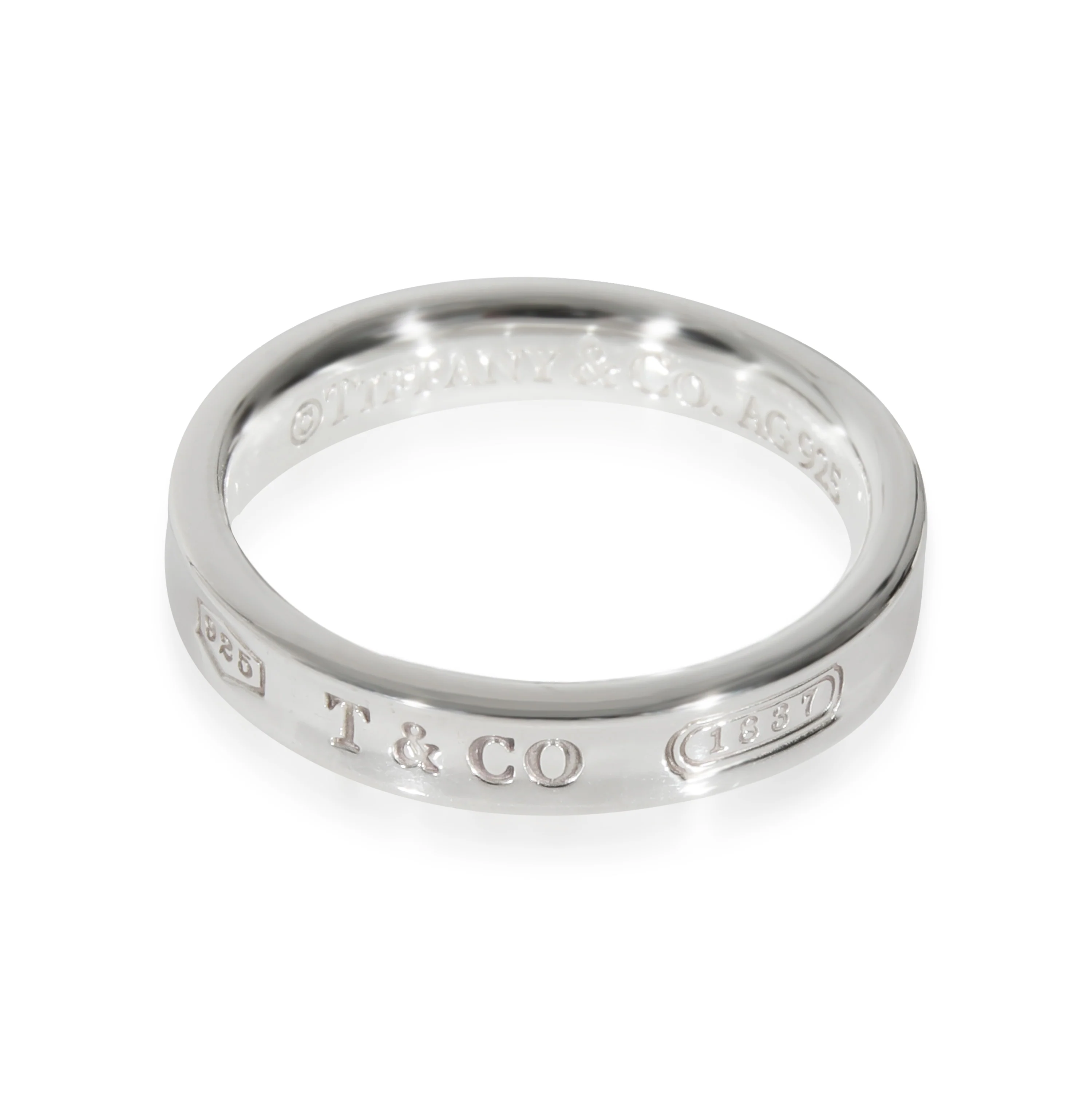 Tiffany & Co. 1837 Band in Sterling Silver