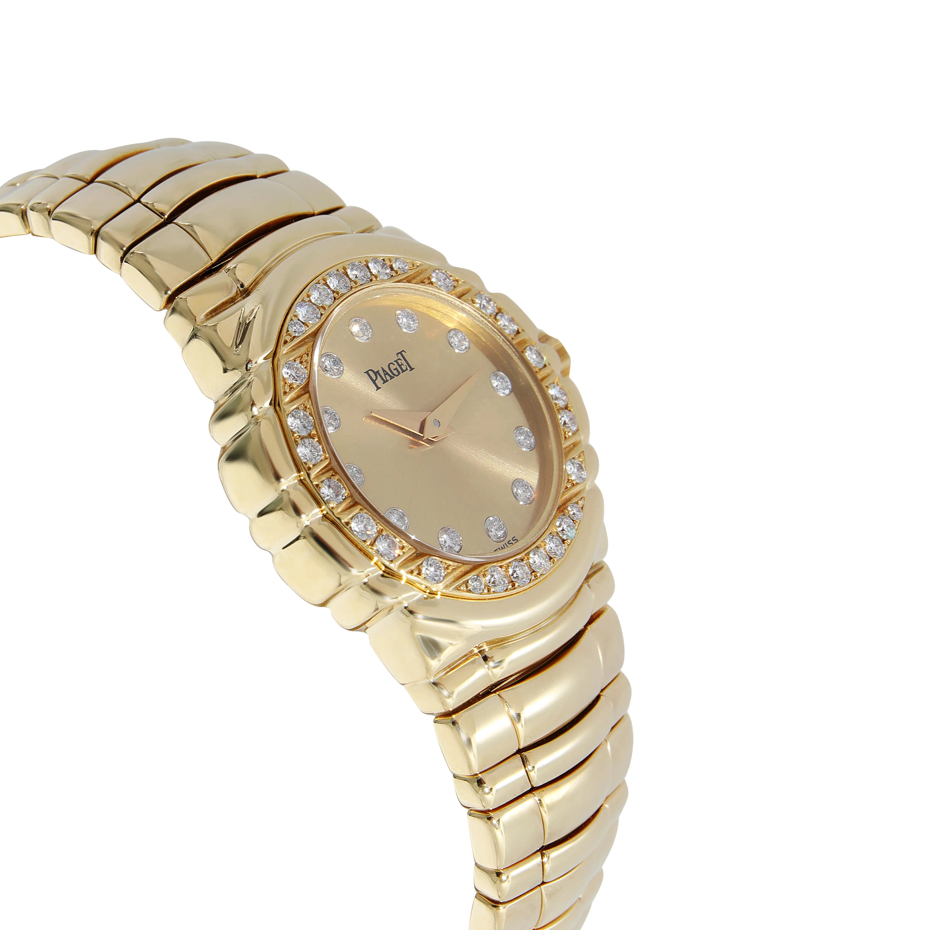 Piaget Tanagra 16033 M 401 D Womens Watch in 18kt Yellow Gold - Image 3