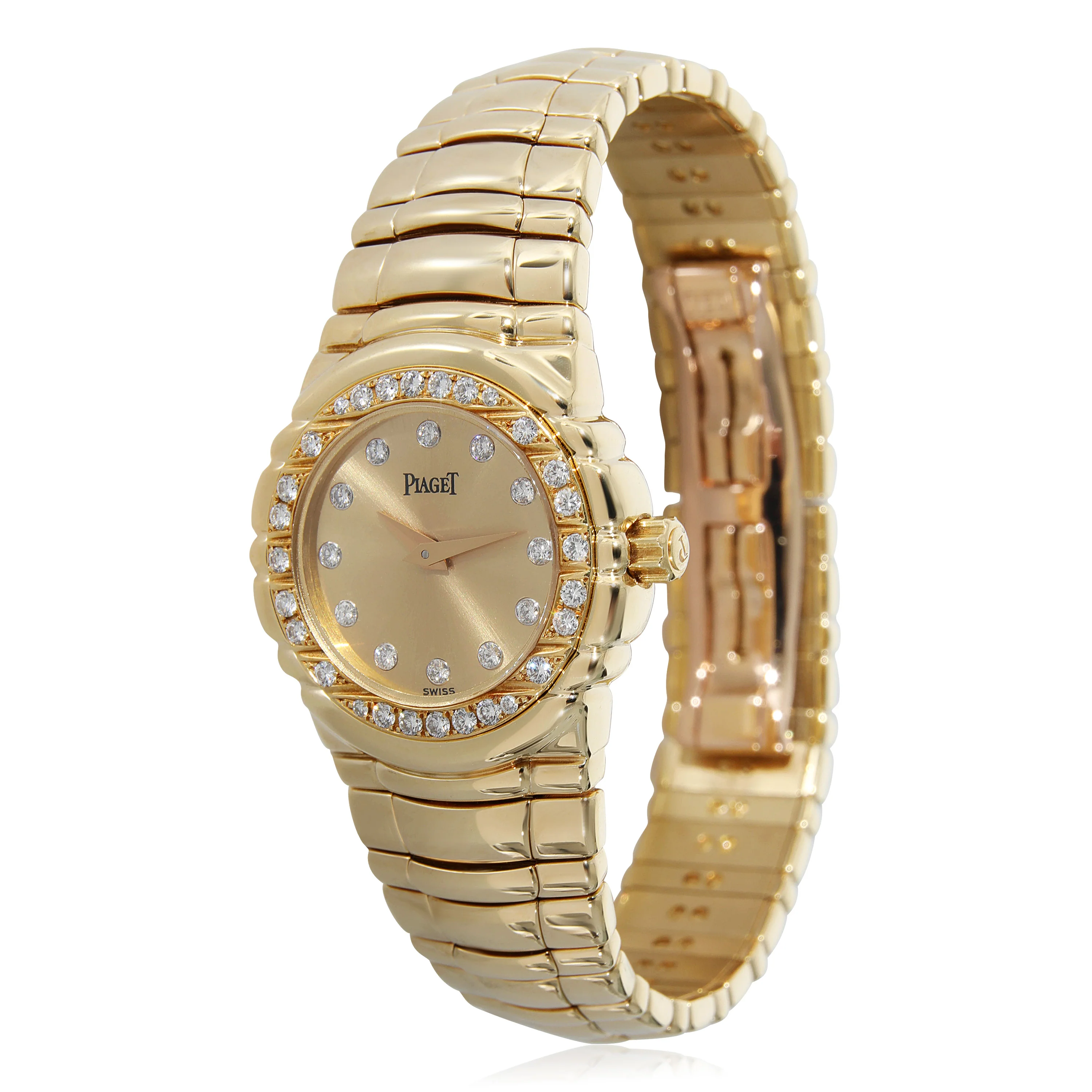Piaget Tanagra 16033 M 401 D Womens Watch in 18kt Yellow Gold - Image 6