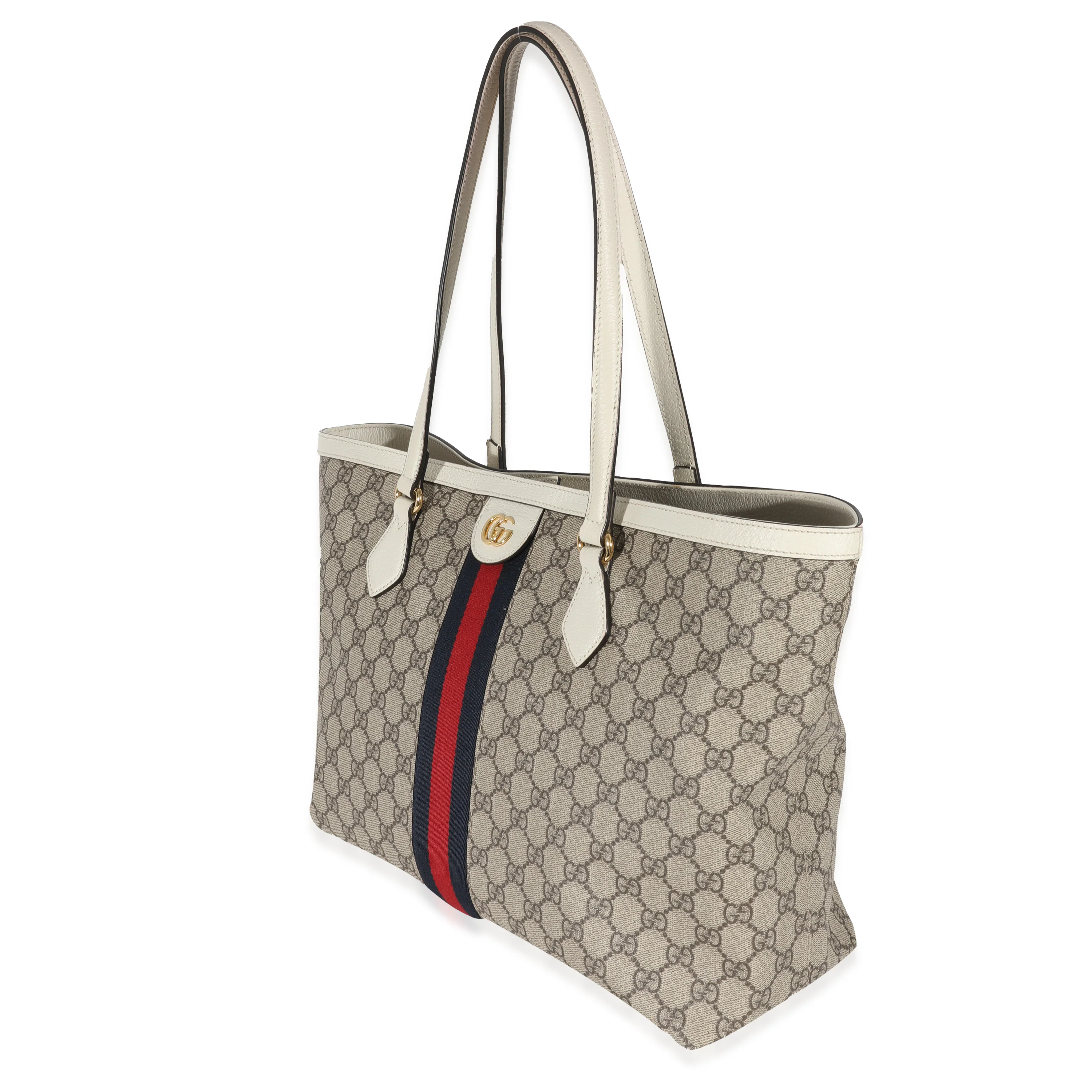 Gucci GG Supreme Monogram Medium Ophidia Shopping Tote - Image 2