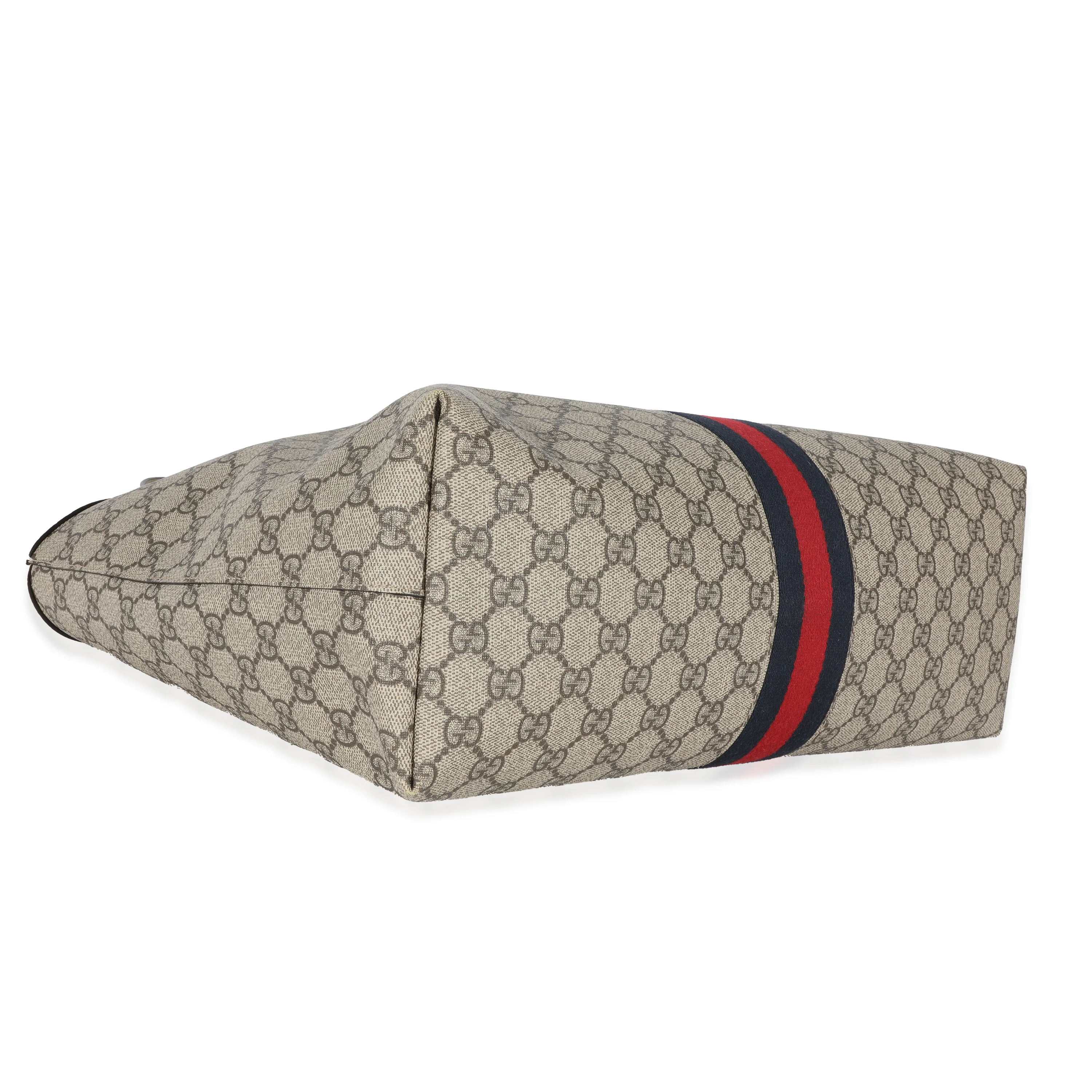 Gucci GG Supreme Monogram Medium Ophidia Shopping Tote - Image 6
