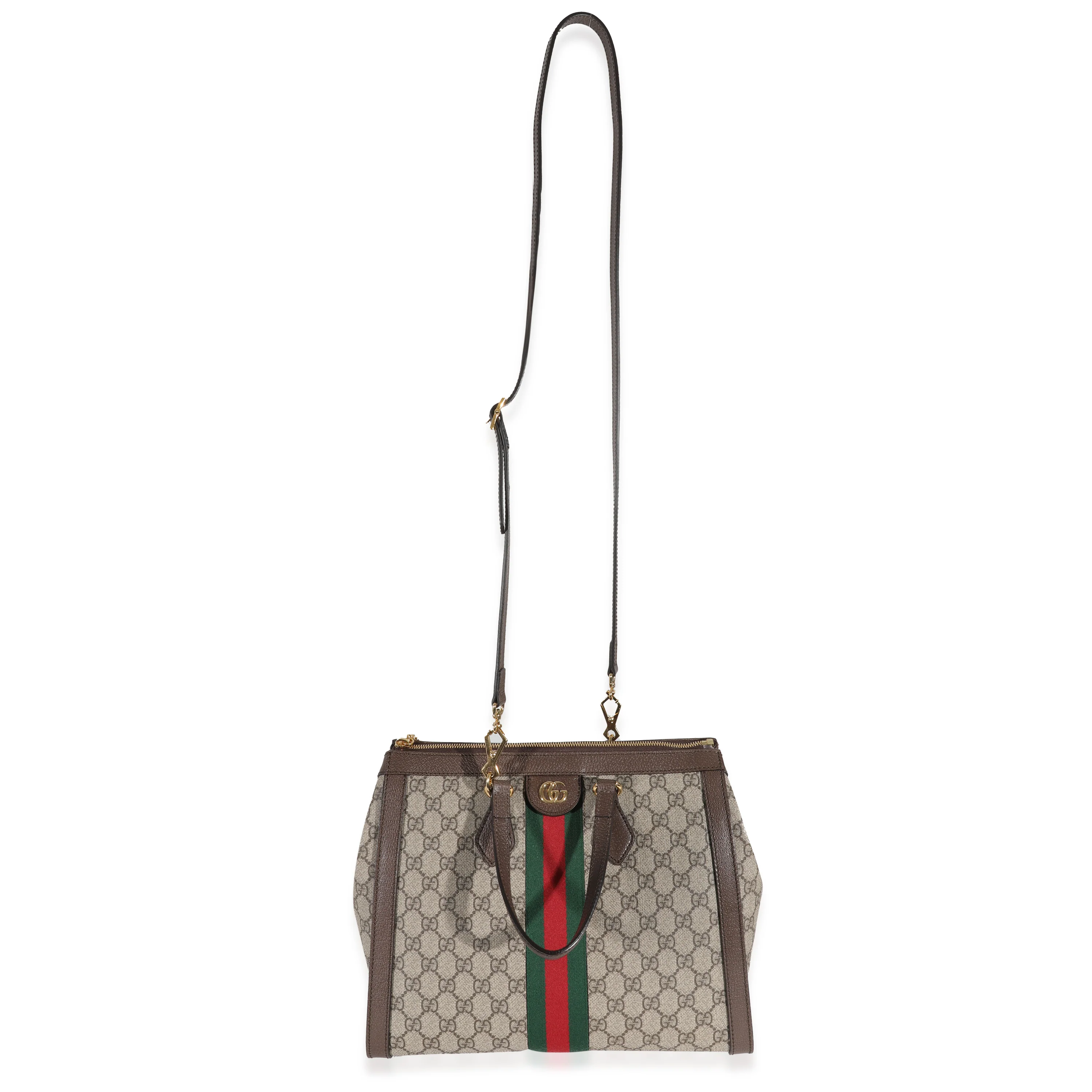 Gucci GG Supreme Medium Ophidia Tote - Image 4