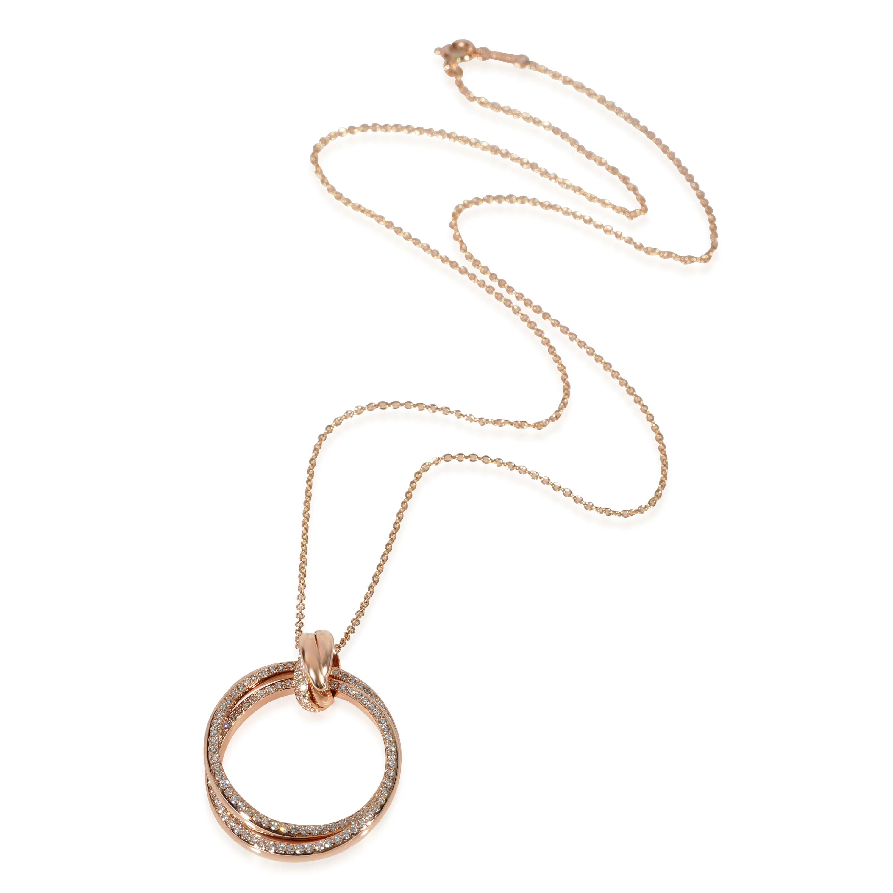 Paloma Picasso Diamond Melody Pendant in 18k Rose Gold 0.40 CTW - Image 2