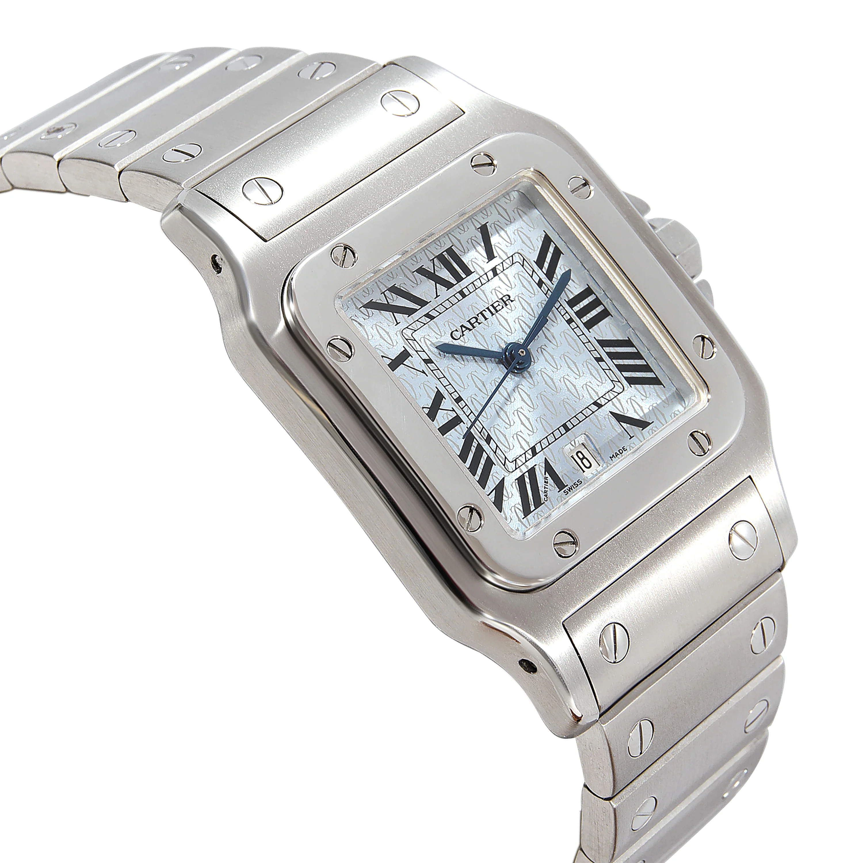 Cartier Santos Galbee W20065D6 Unisex Watch in  Stainless Steel - Image 2