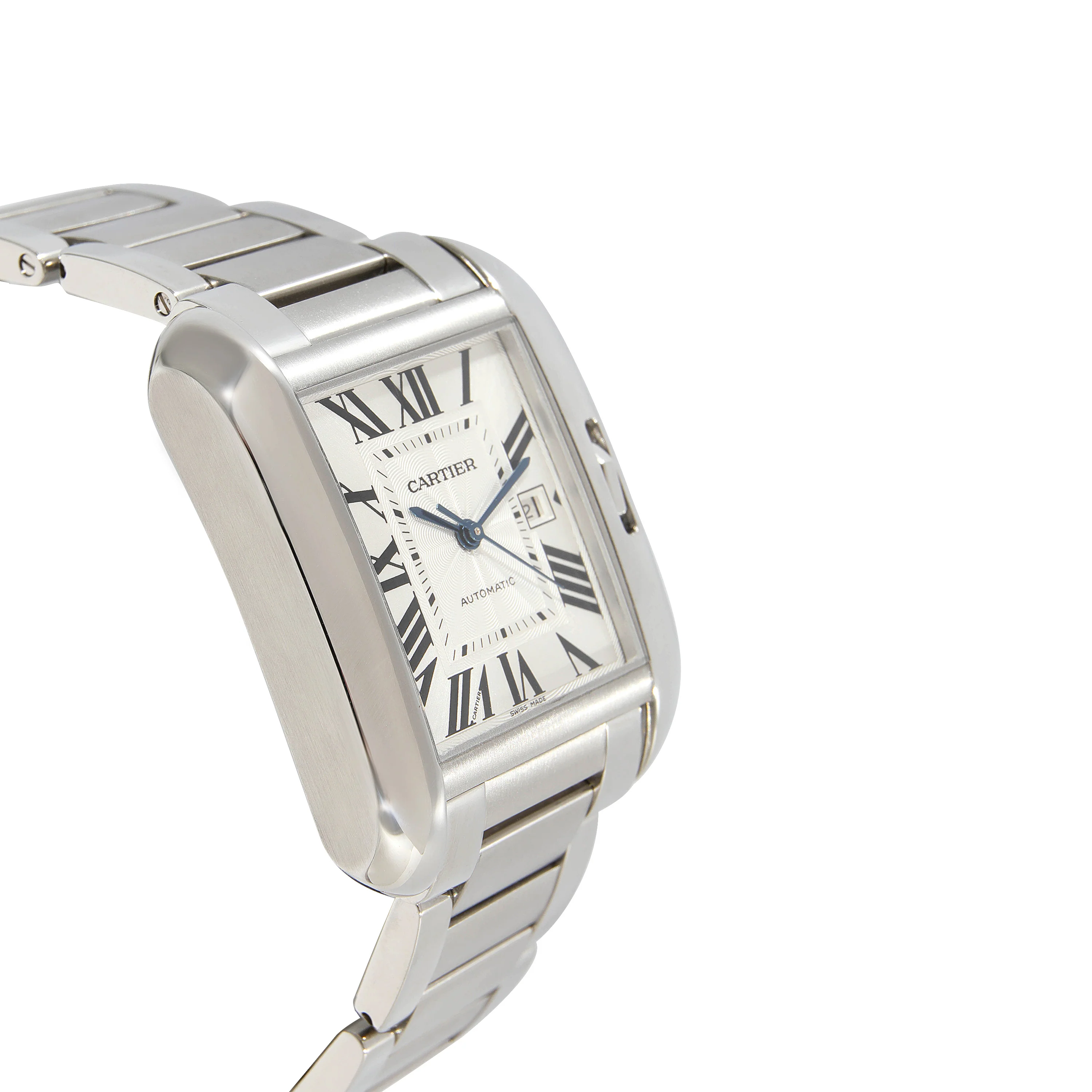 Cartier Tank Anglaise W5310009 Unisex Watch in  Stainless Steel - Image 3