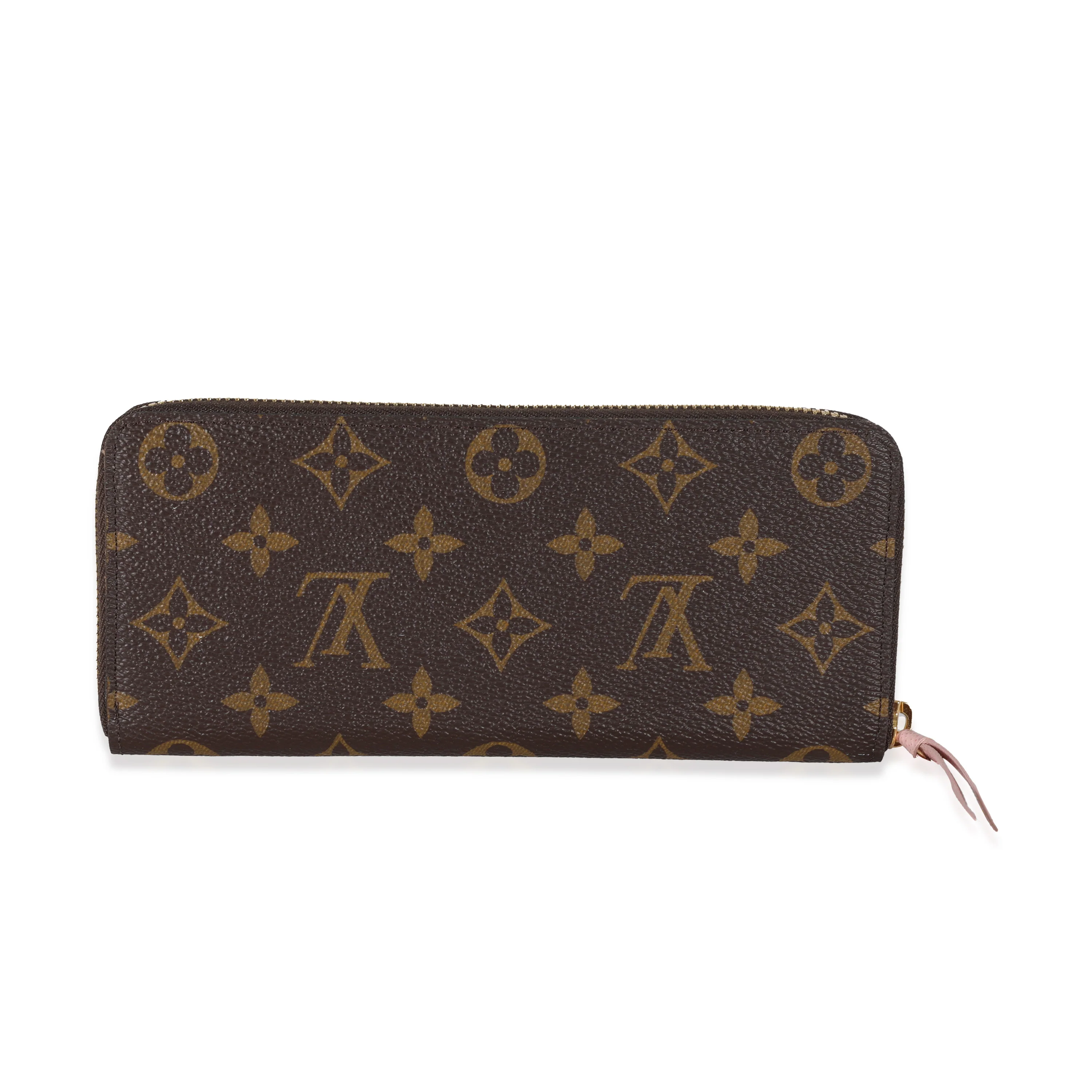 Louis Vuitton Monogram Canvas Rose Ballerine Clemence Wallet - Image 3